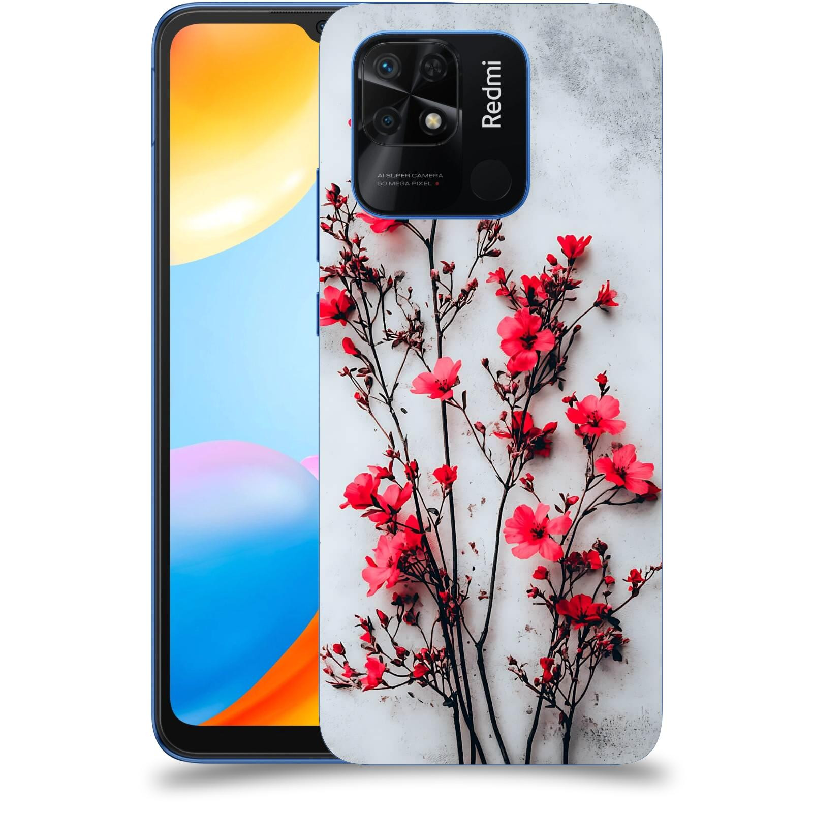 ACOVER Kryt na mobil Xiaomi Redmi 10C - Kontrastní elegance