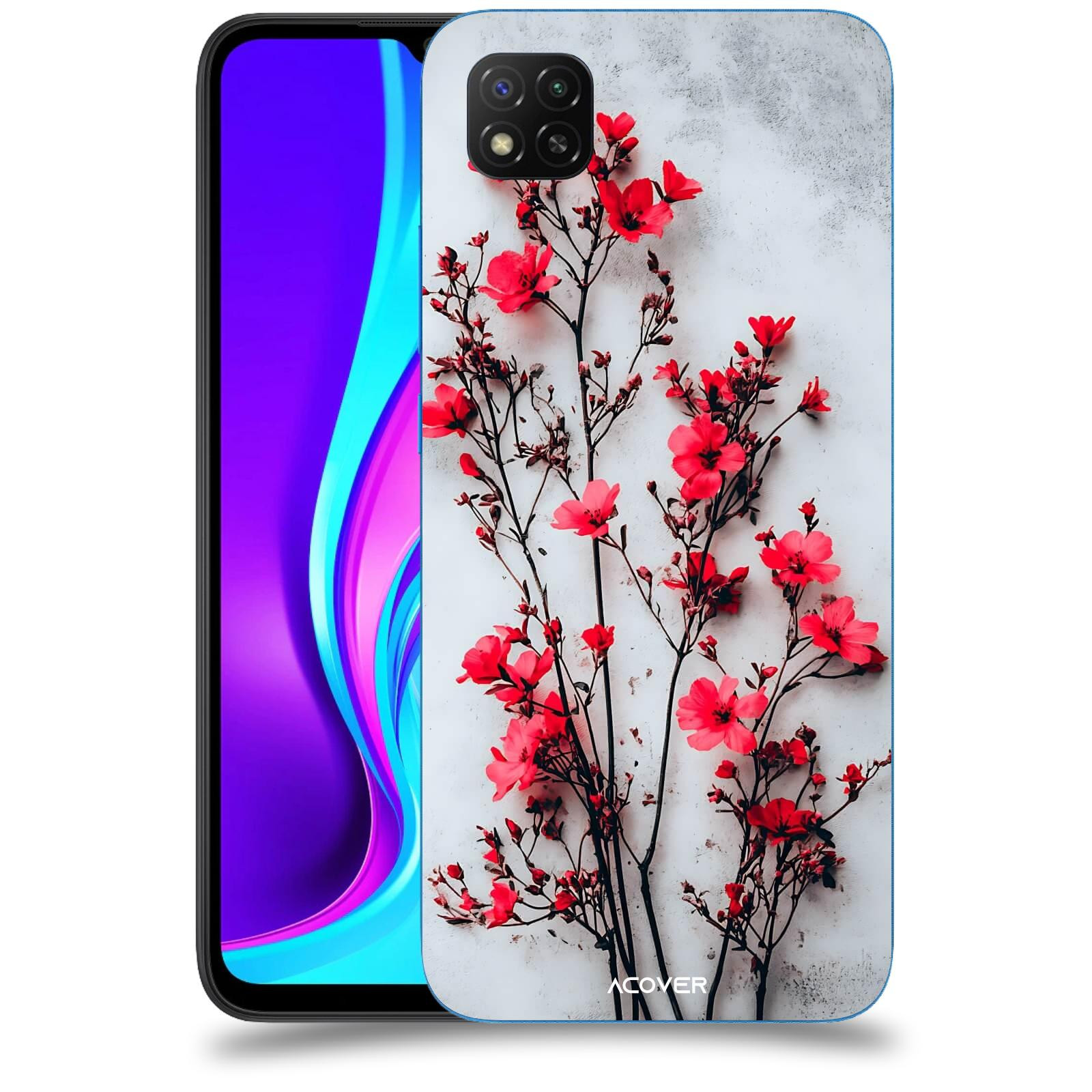 ACOVER Kryt na mobil Xiaomi Redmi 9C - Kontrastní elegance