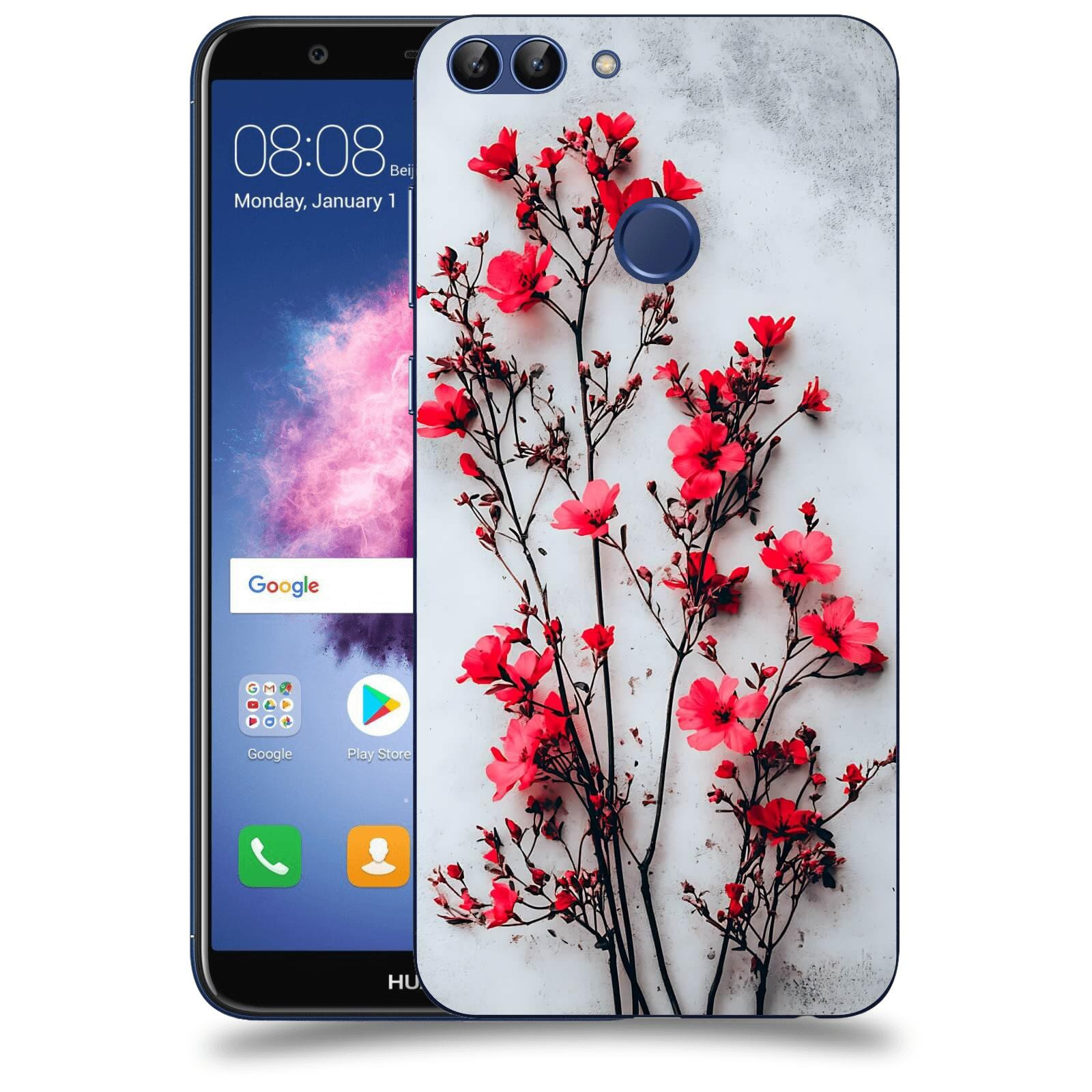 ACOVER Kryt na mobil Huawei P Smart - Kontrastní elegance