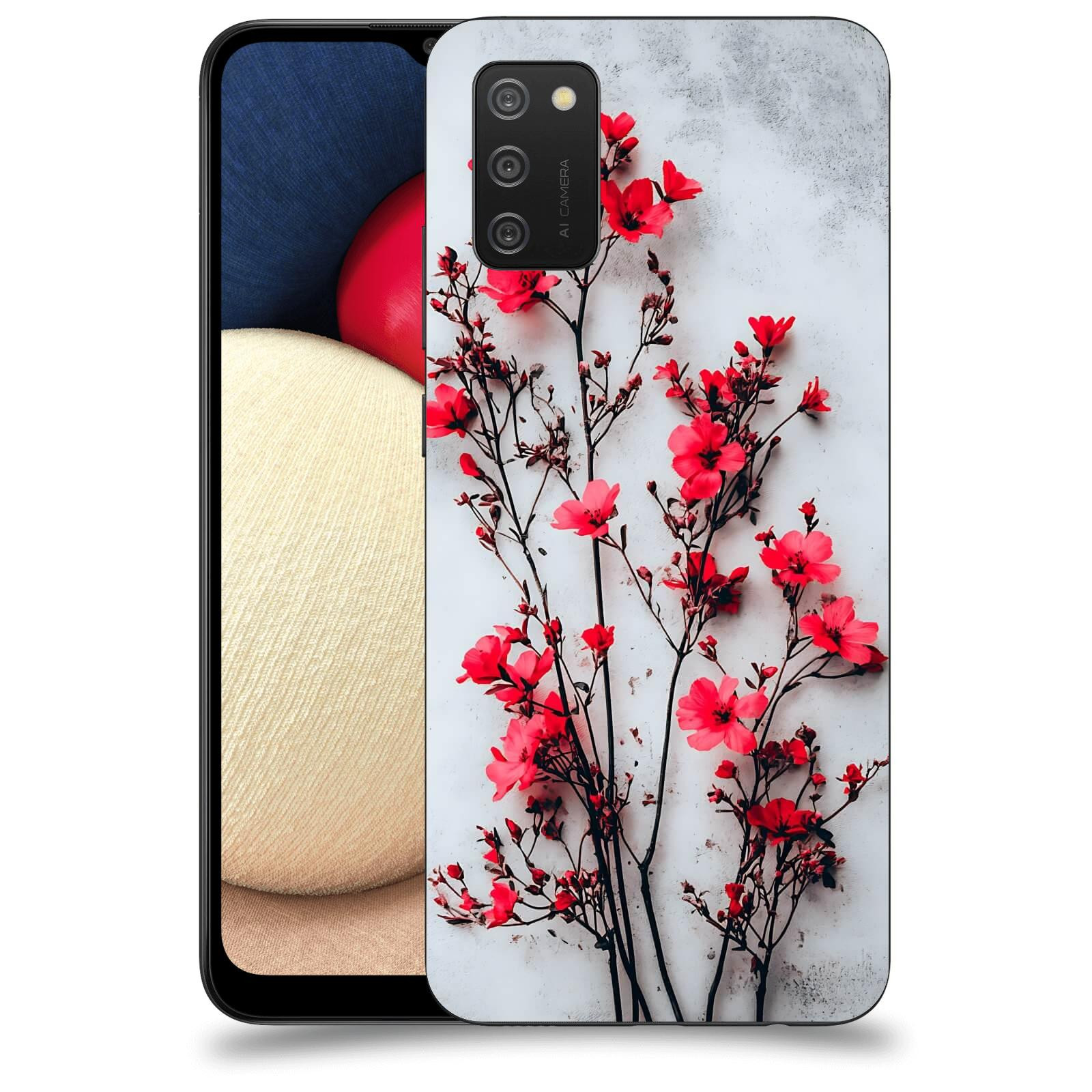 ACOVER Kryt na mobil Samsung Galaxy A02s A025G - Kontrastní elegance