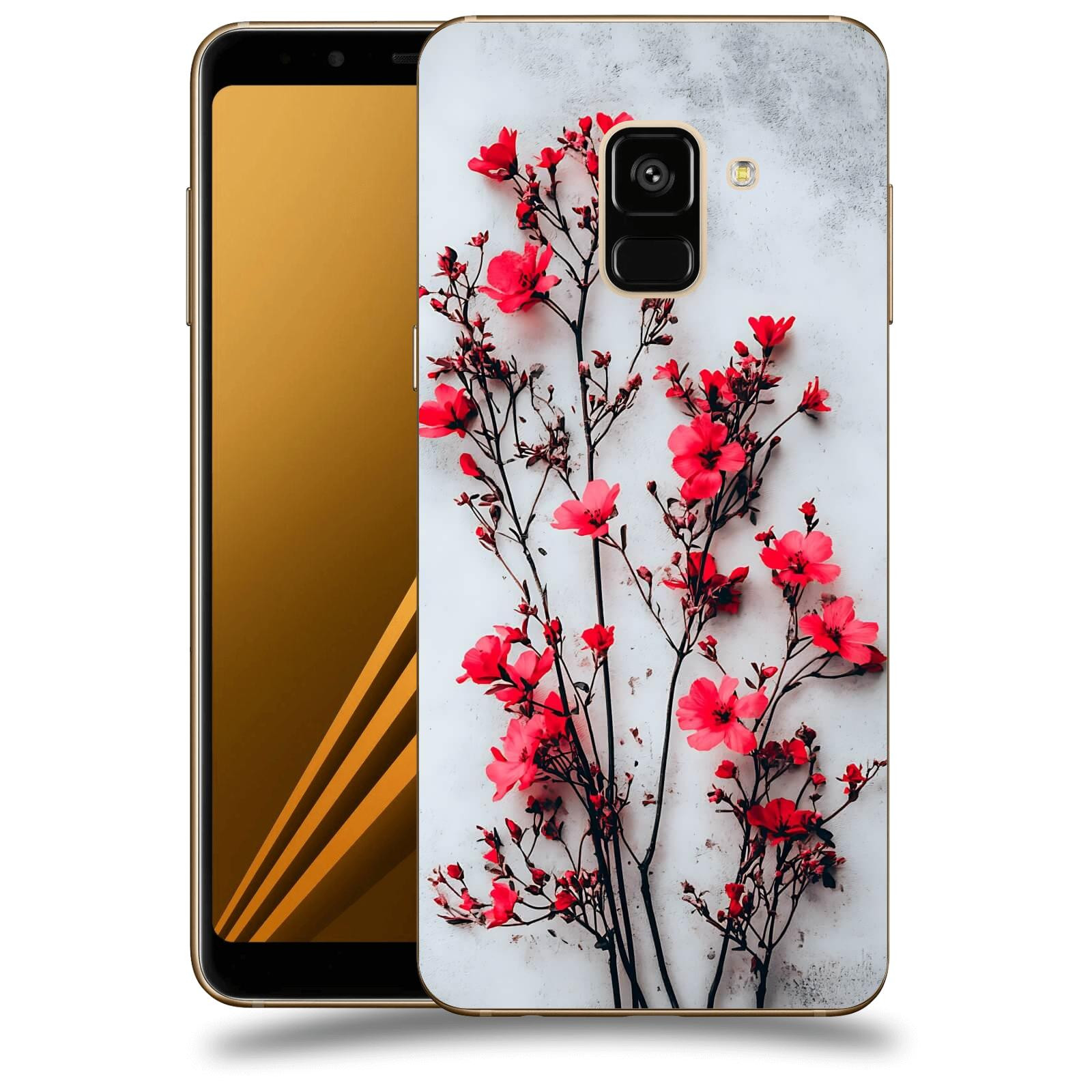 ACOVER Kryt na mobil Samsung Galaxy A8 2018 A530F - Kontrastní elegance