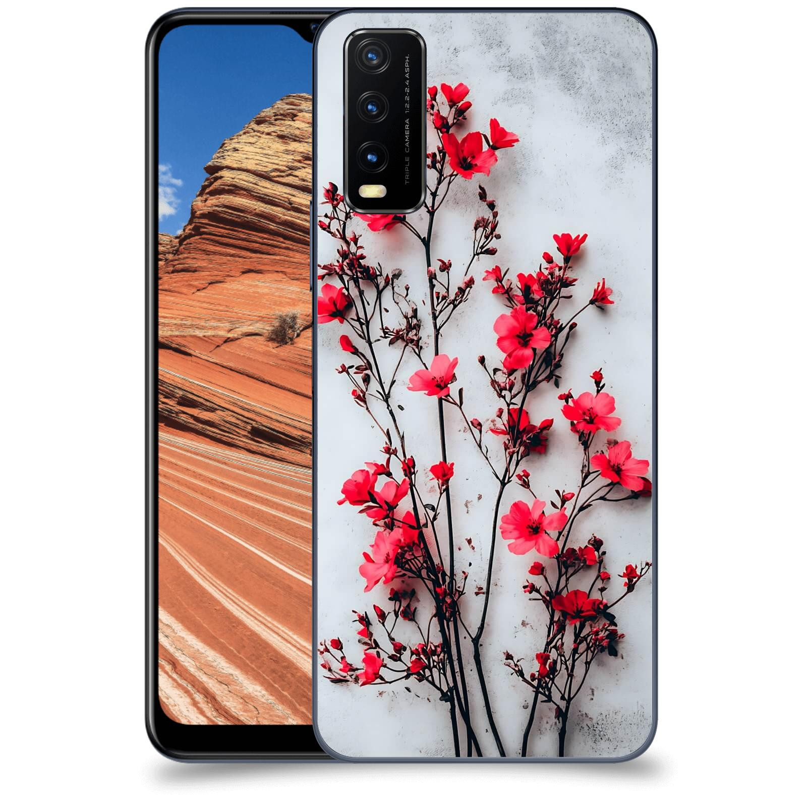 ACOVER Kryt na mobil Vivo Y20s - Kontrastní elegance