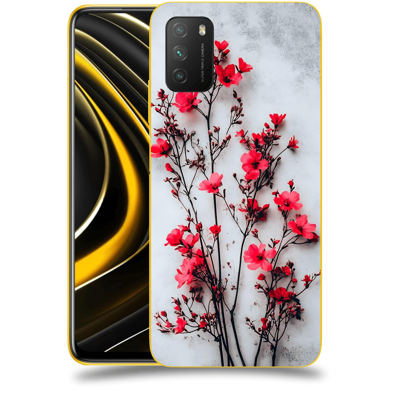 ACOVER Kryt na mobil Xiaomi Poco M3 - Kontrastní elegance