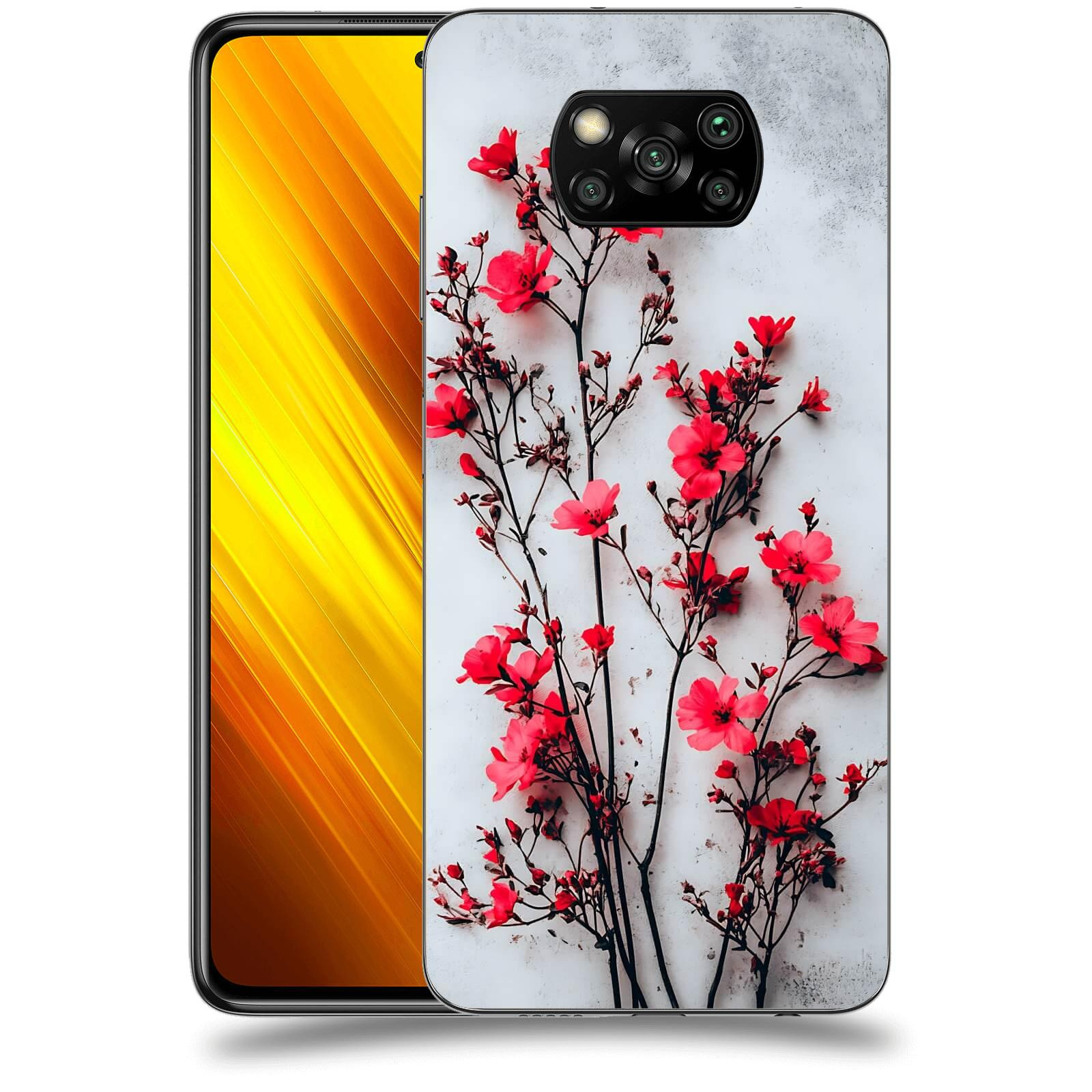 ACOVER Kryt na mobil Xiaomi Poco X3 - Kontrastní elegance