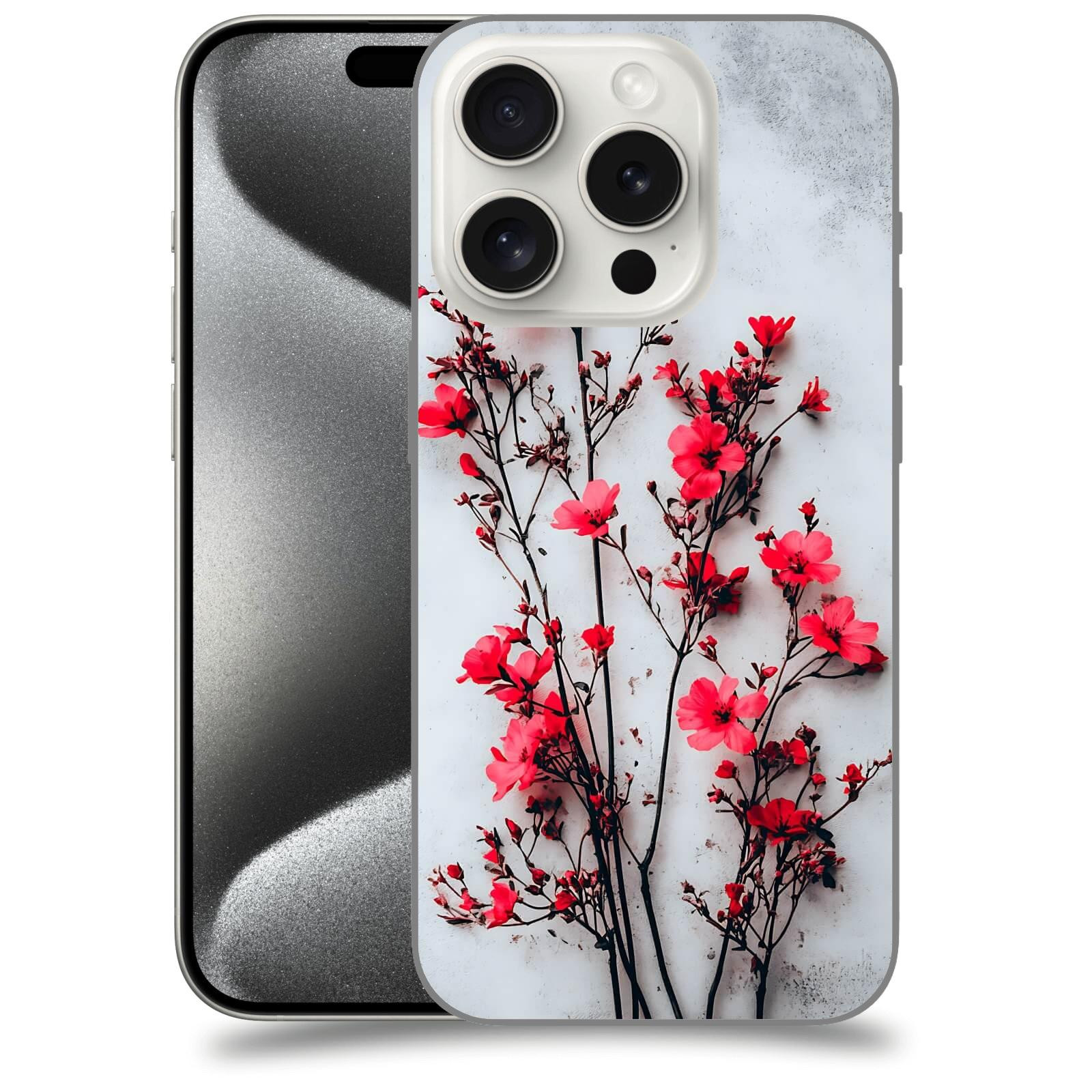 ACOVER Kryt na mobil Apple iPhone 15 pro - Kontrastní elegance