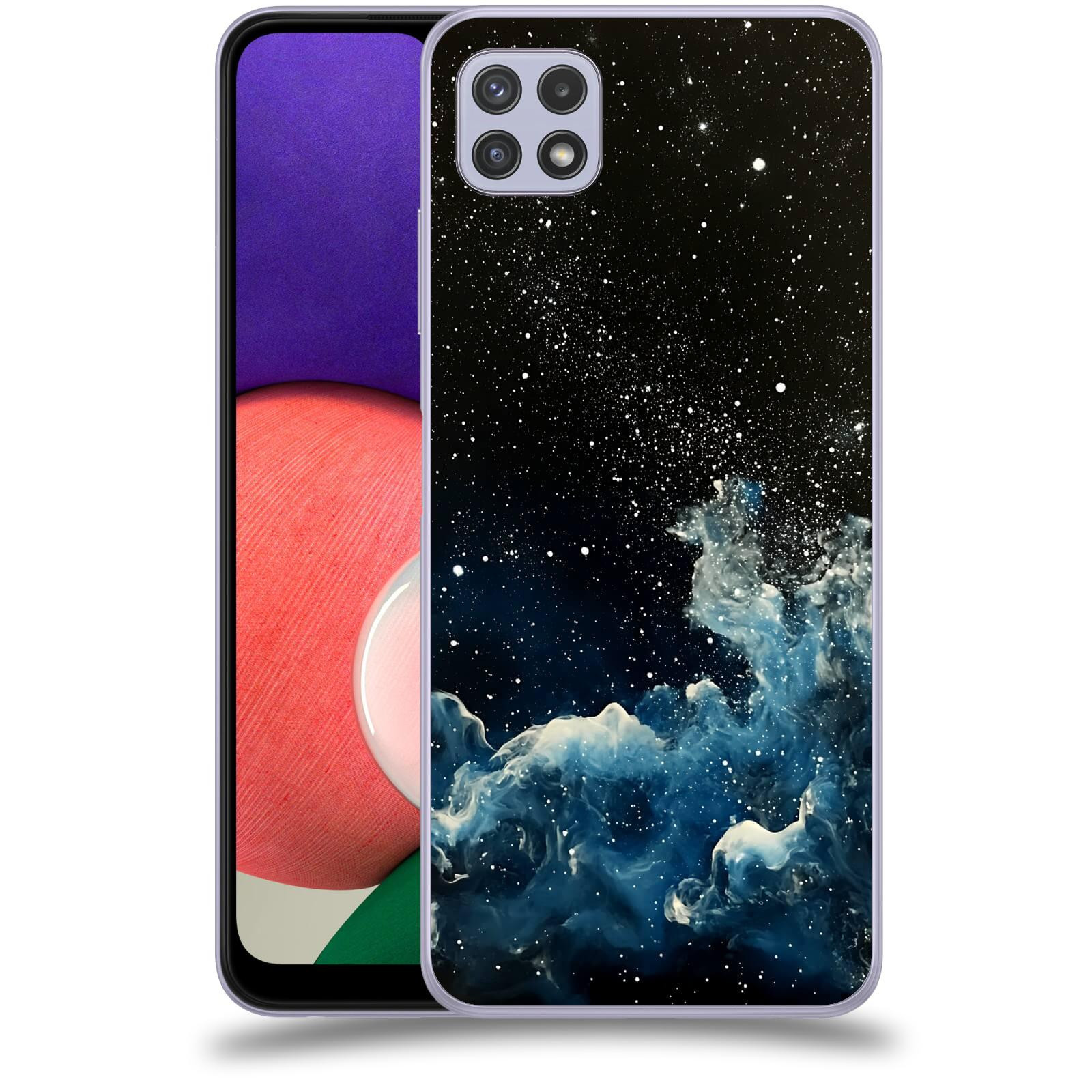ACOVER Kryt na mobil Samsung Galaxy A22 5G A226B - Kosmická mlhovina