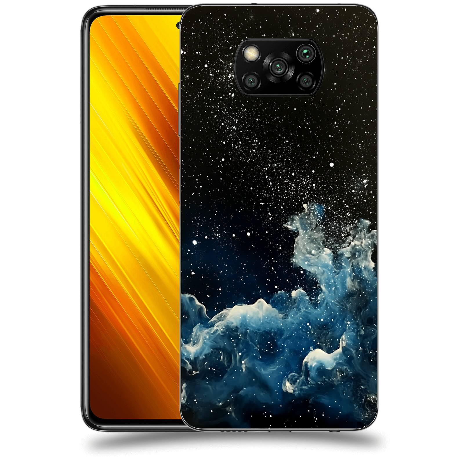 ACOVER Kryt na mobil Xiaomi Poco X3 - Kosmická mlhovina