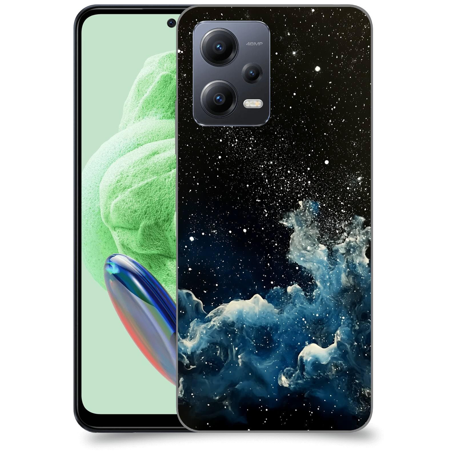 ACOVER Kryt na mobil Xiaomi Redmi Note 12 5G - Kosmická mlhovina
