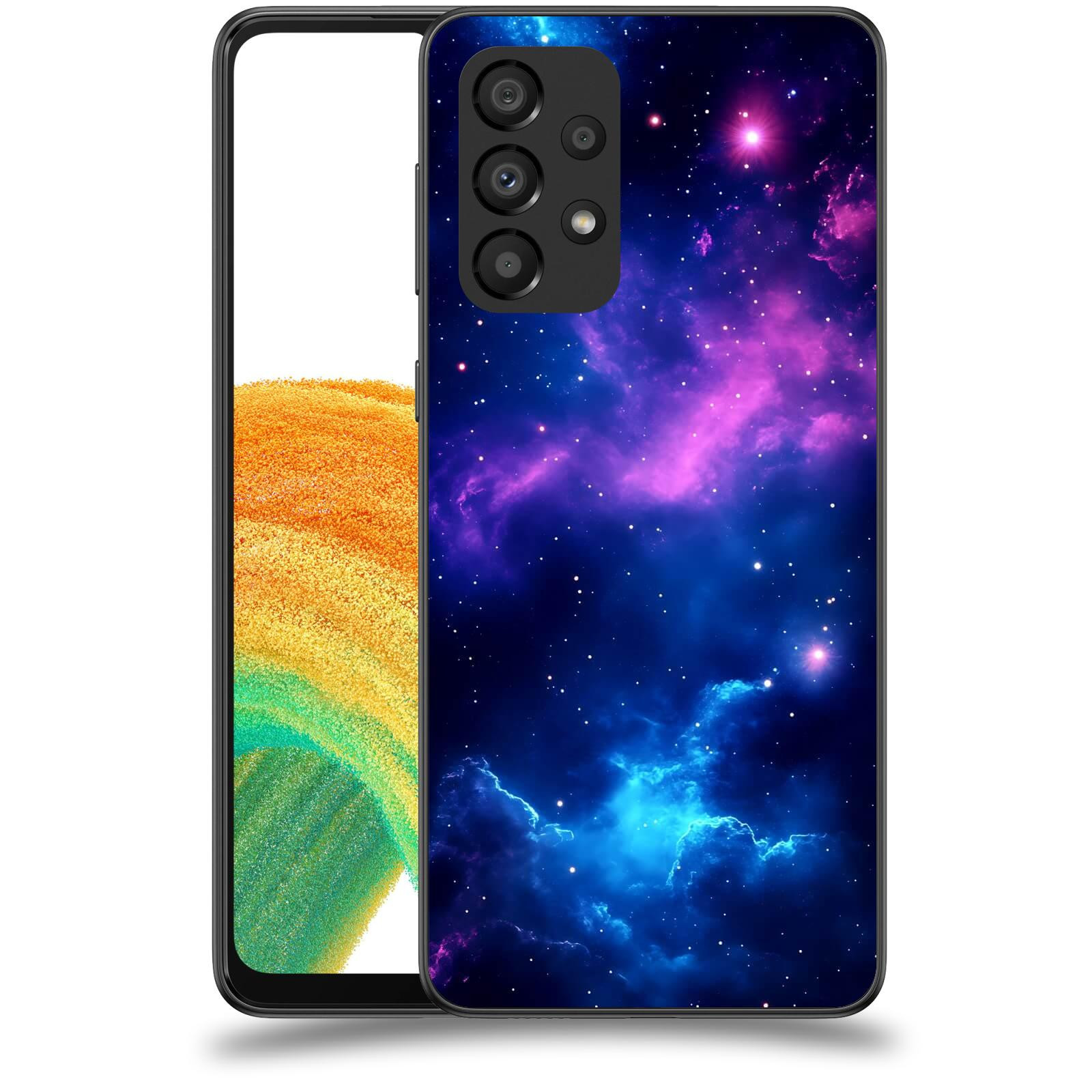 ACOVER Kryt na mobil Samsung Galaxy A33 5G A336 - Kosmická symfonie