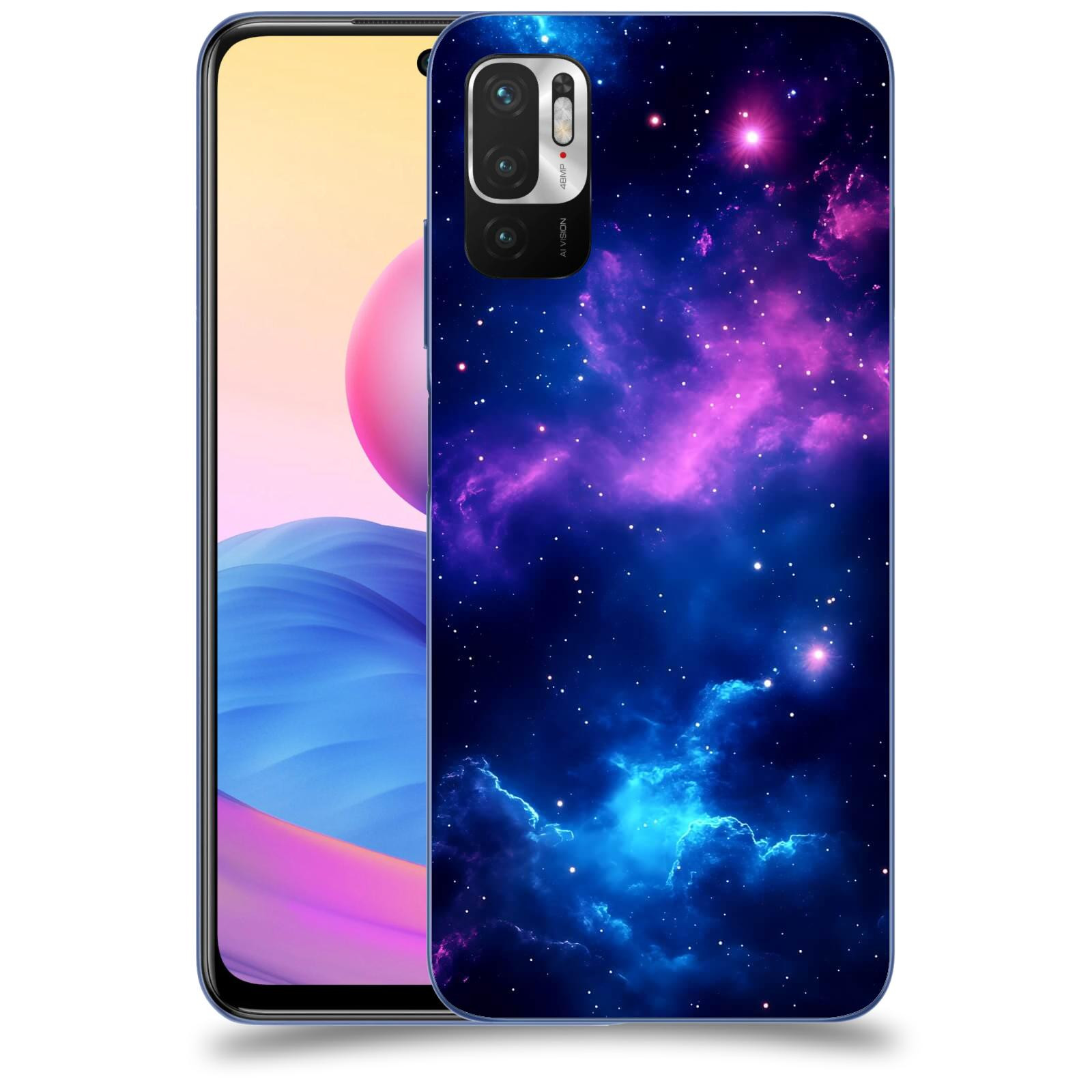 ACOVER Kryt na mobil Xiaomi Redmi Note 10 5G - Kosmická symfonie