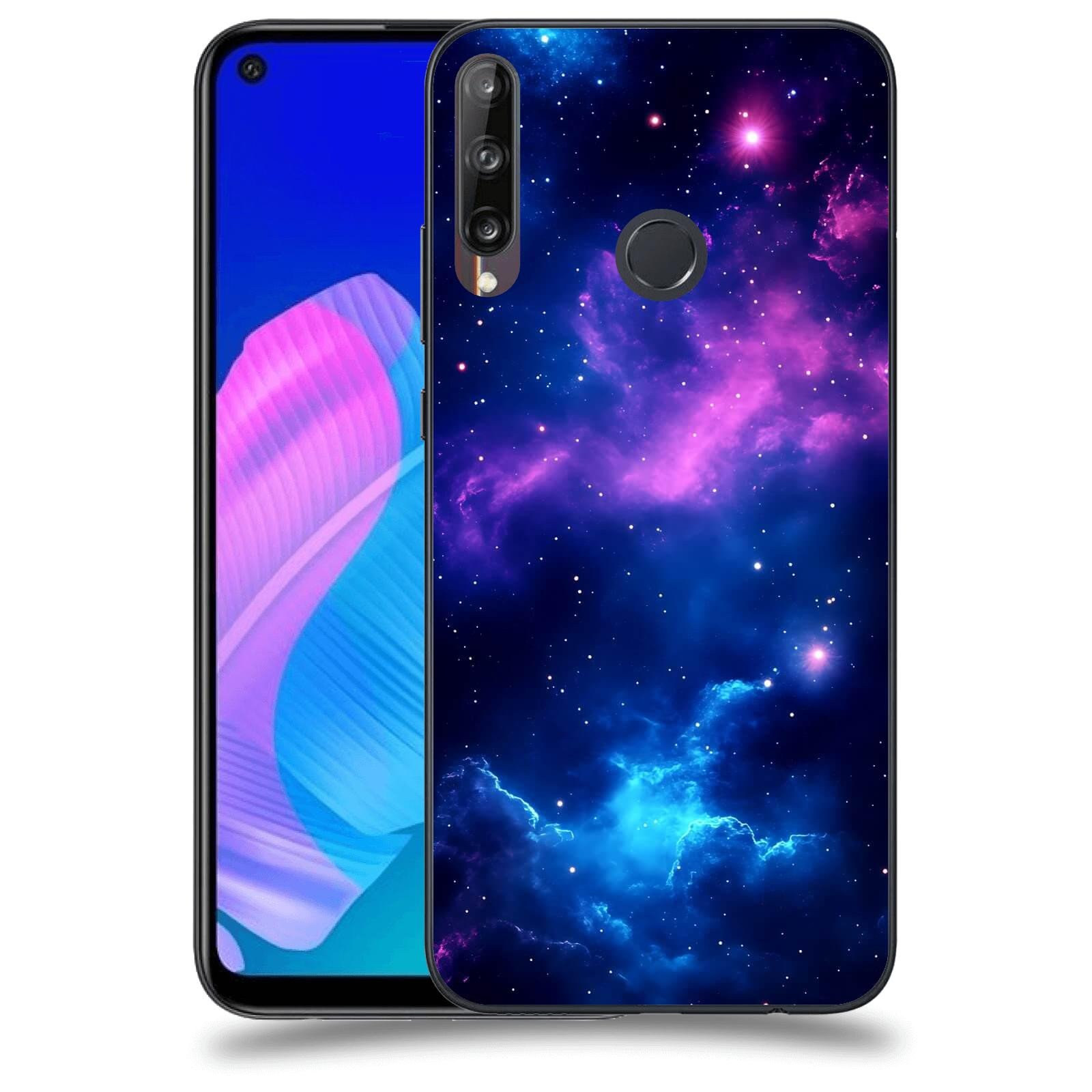 ACOVER Kryt na mobil Huawei P40 Lite E - Kosmická symfonie