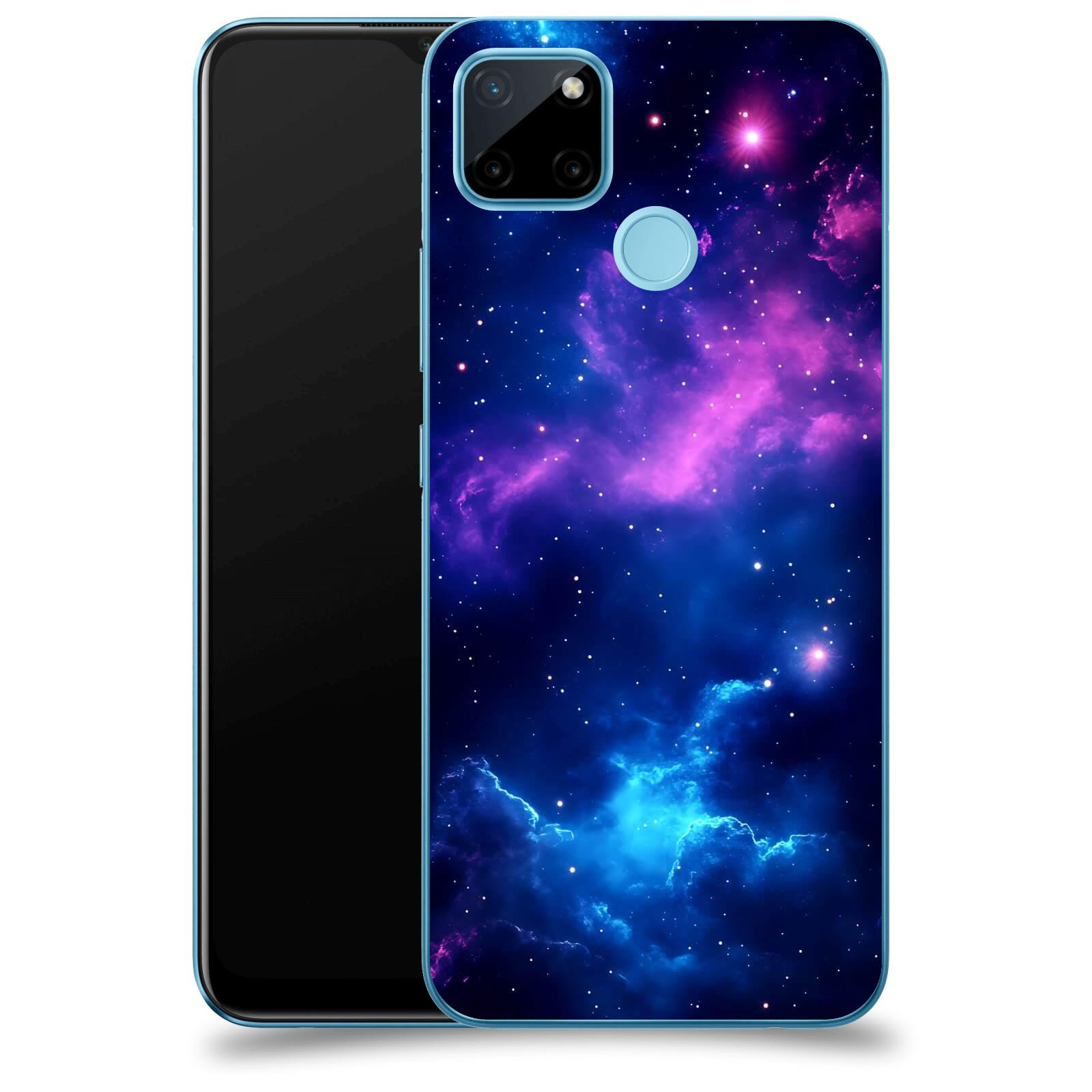 ACOVER Kryt na mobil Realme C21Y - Kosmická symfonie