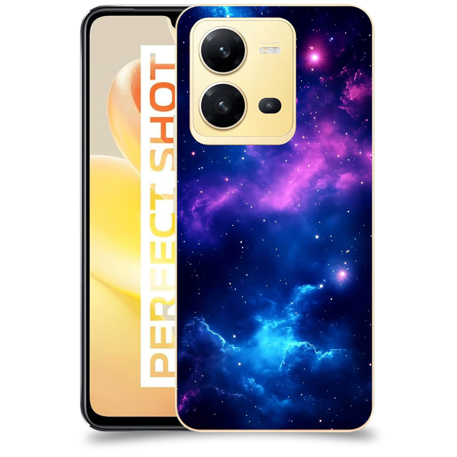 ACOVER Kryt na mobil Vivo X80 Lite - Kosmická symfonie