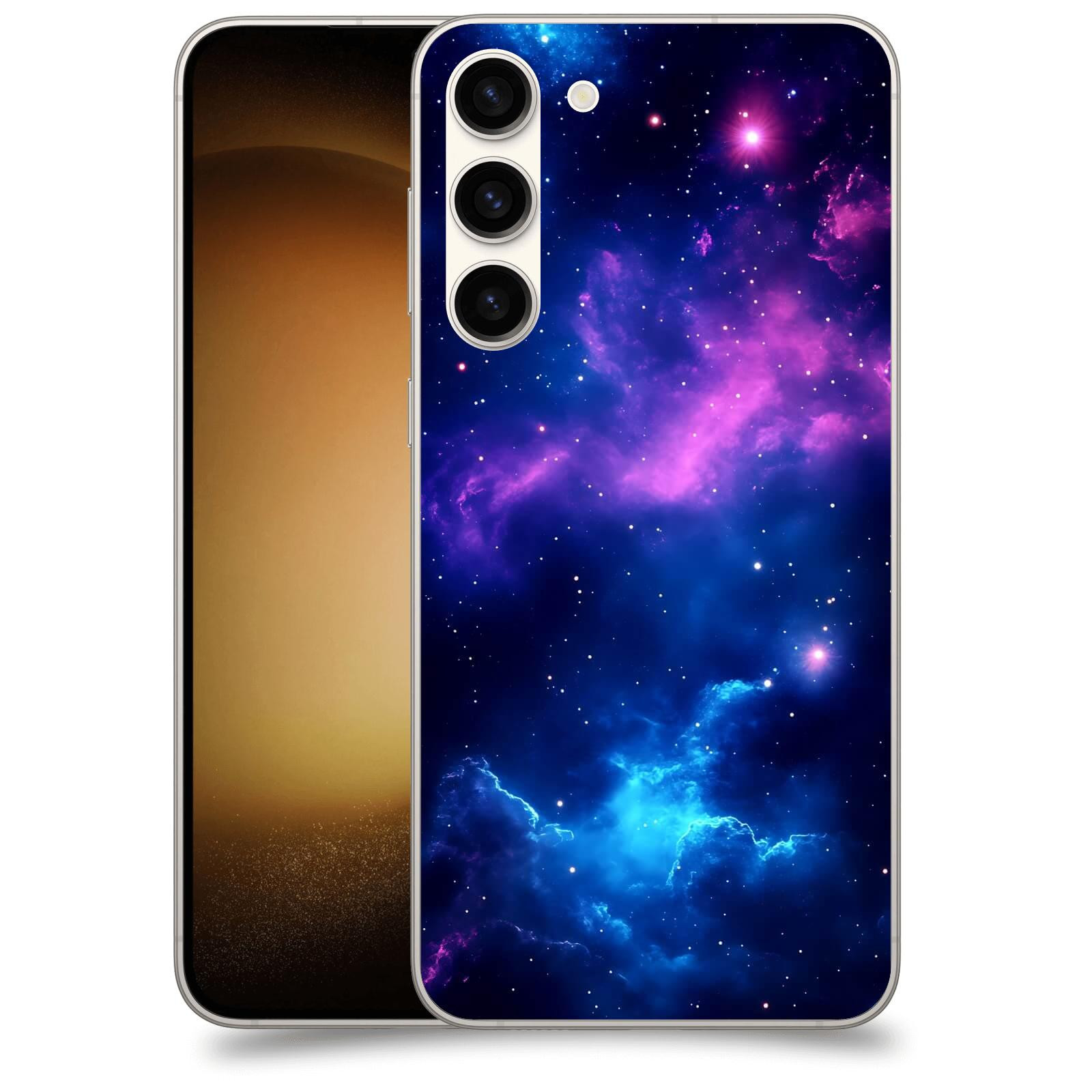 ACOVER Kryt na mobil Samsung Galaxy S23+ 5G - Kosmická symfonie