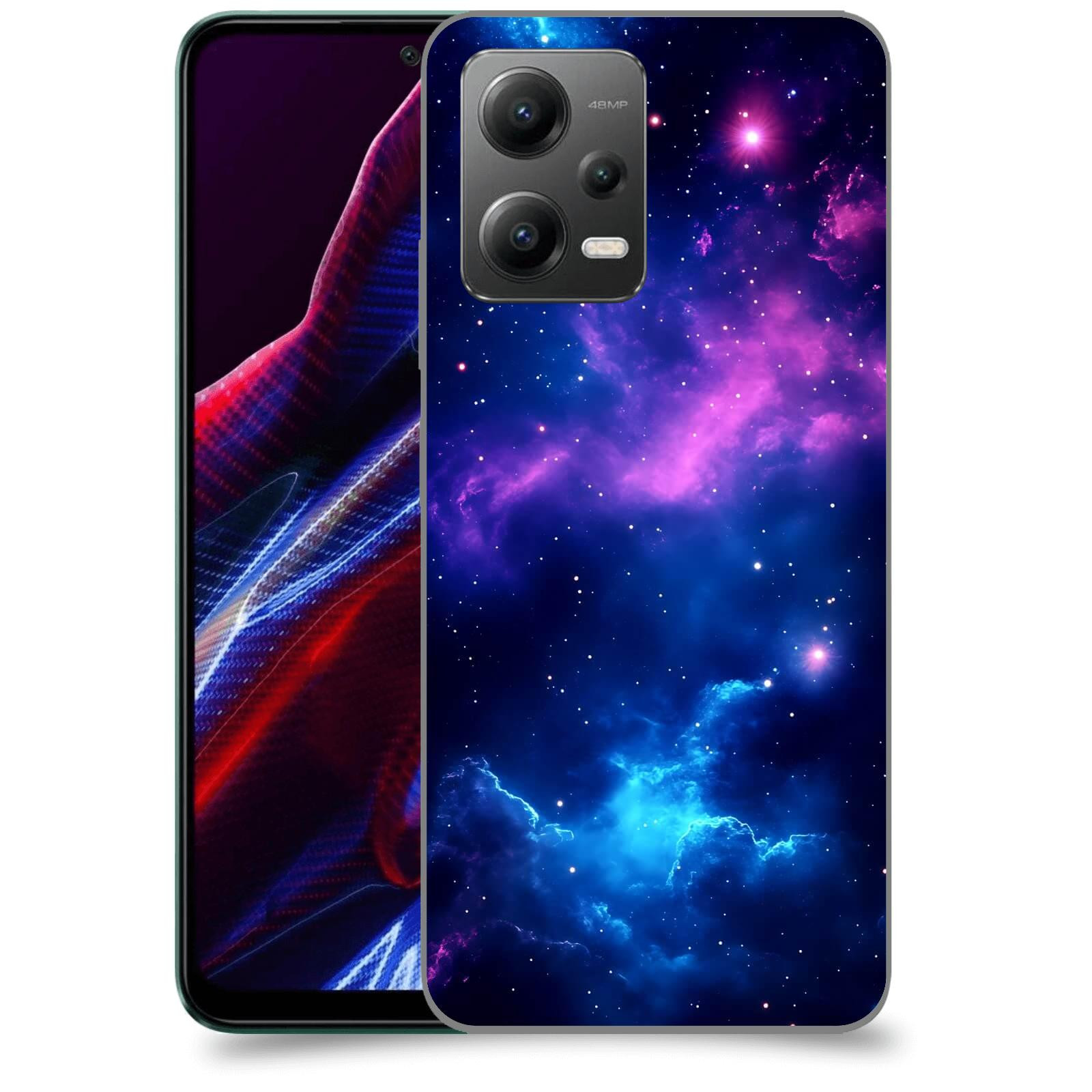 ACOVER Kryt na mobil Xiaomi Poco X5 - Kosmická symfonie