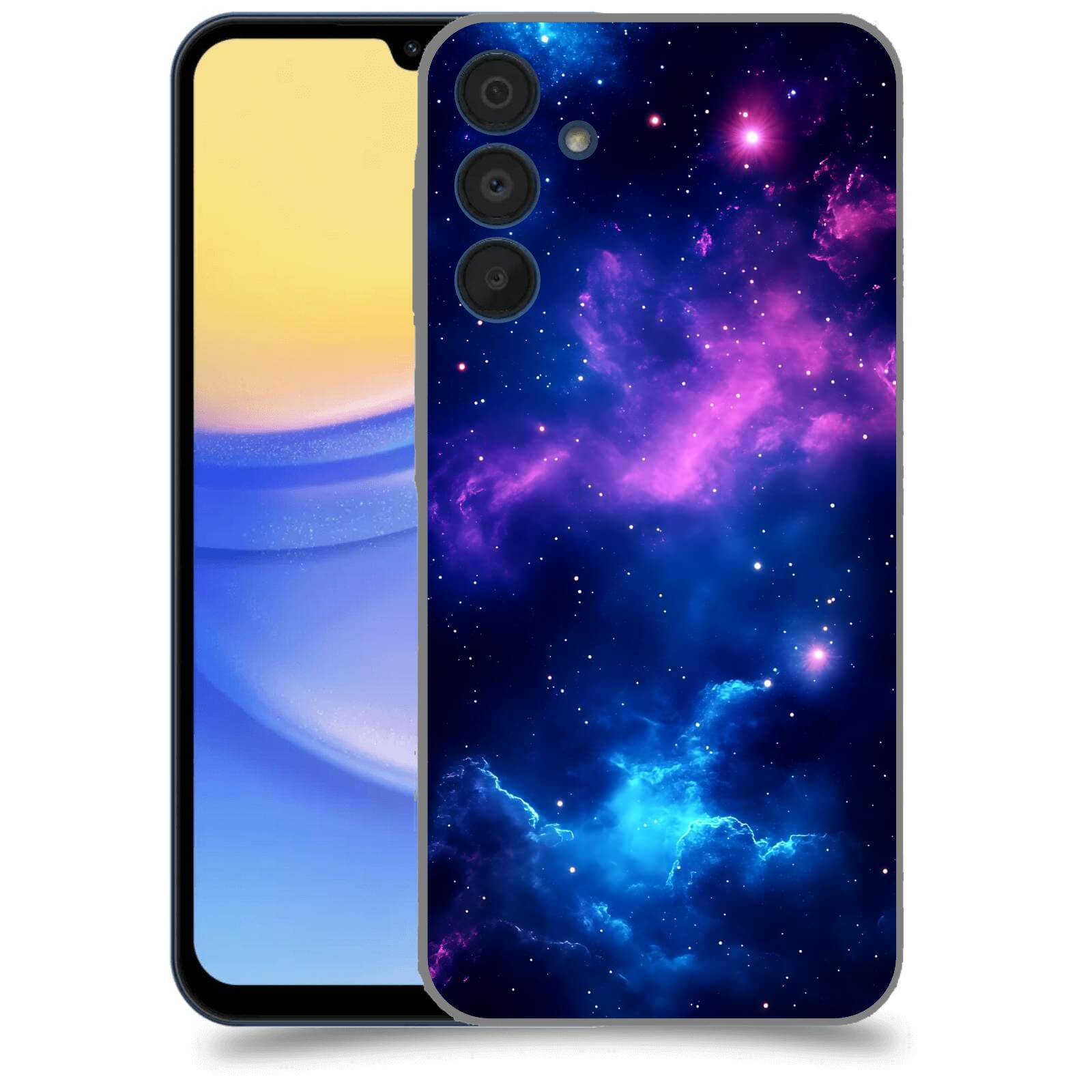 ACOVER Kryt na mobil Samsung Galaxy A15 5G - Kosmická symfonie