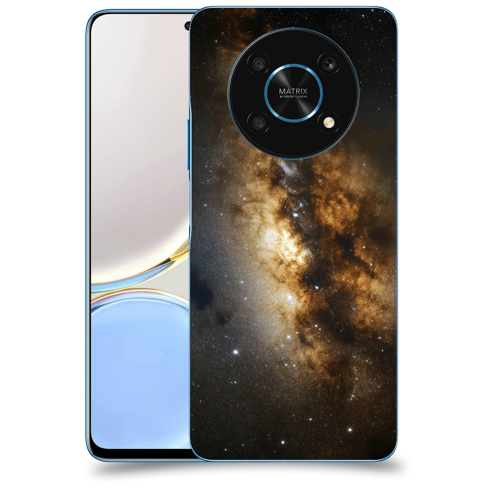 ACOVER Kryt na mobil Honor Magic 4 Lite 5G - Kosmický oheň