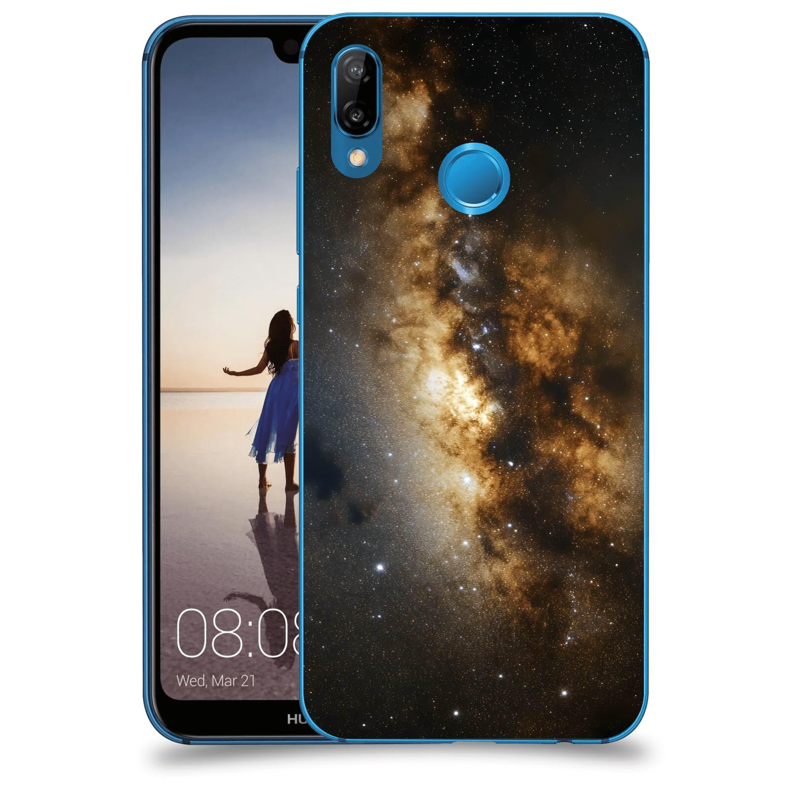 ACOVER Kryt na mobil Huawei P20 Lite - Kosmický oheň