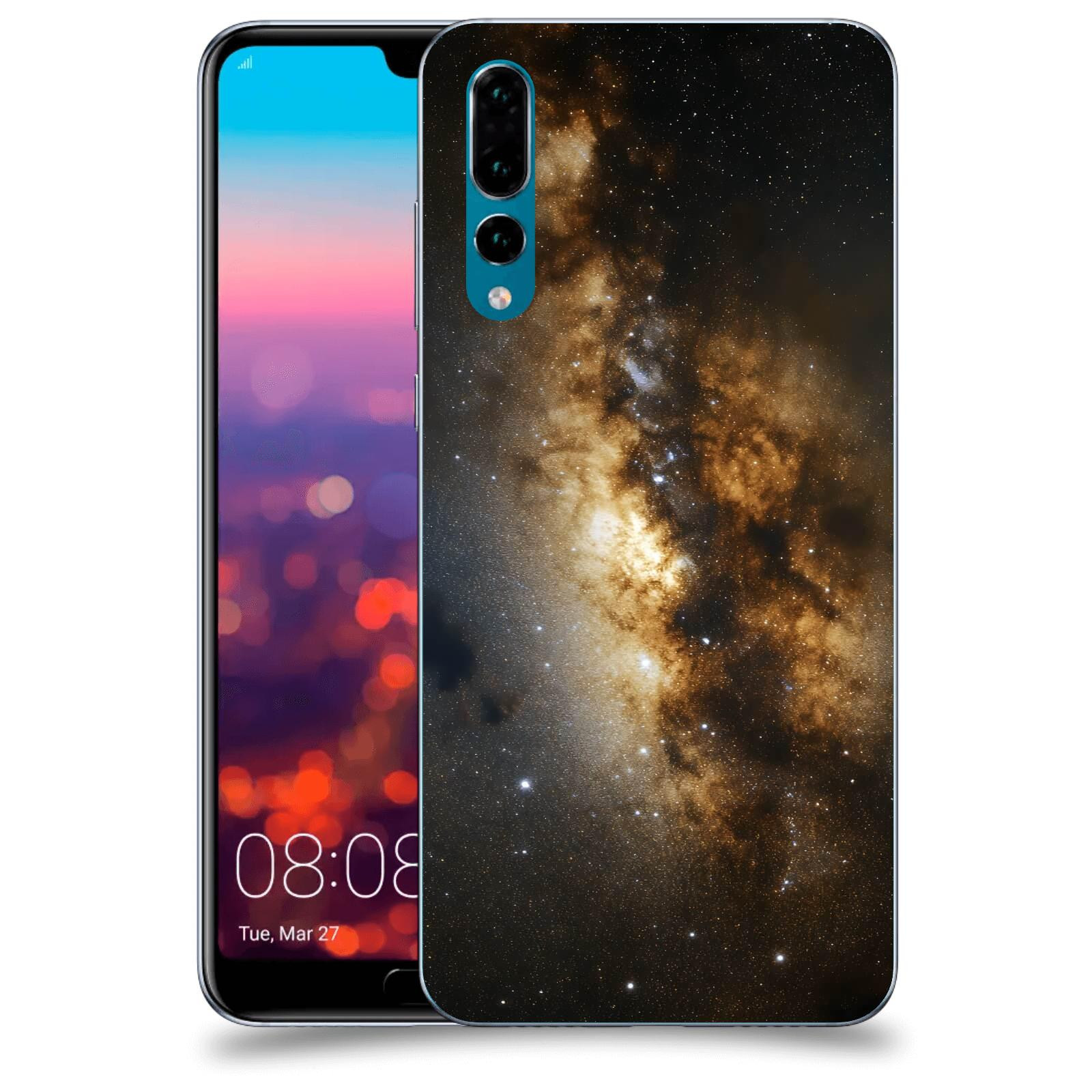 ACOVER Kryt na mobil Huawei P20 Pro - Kosmický oheň