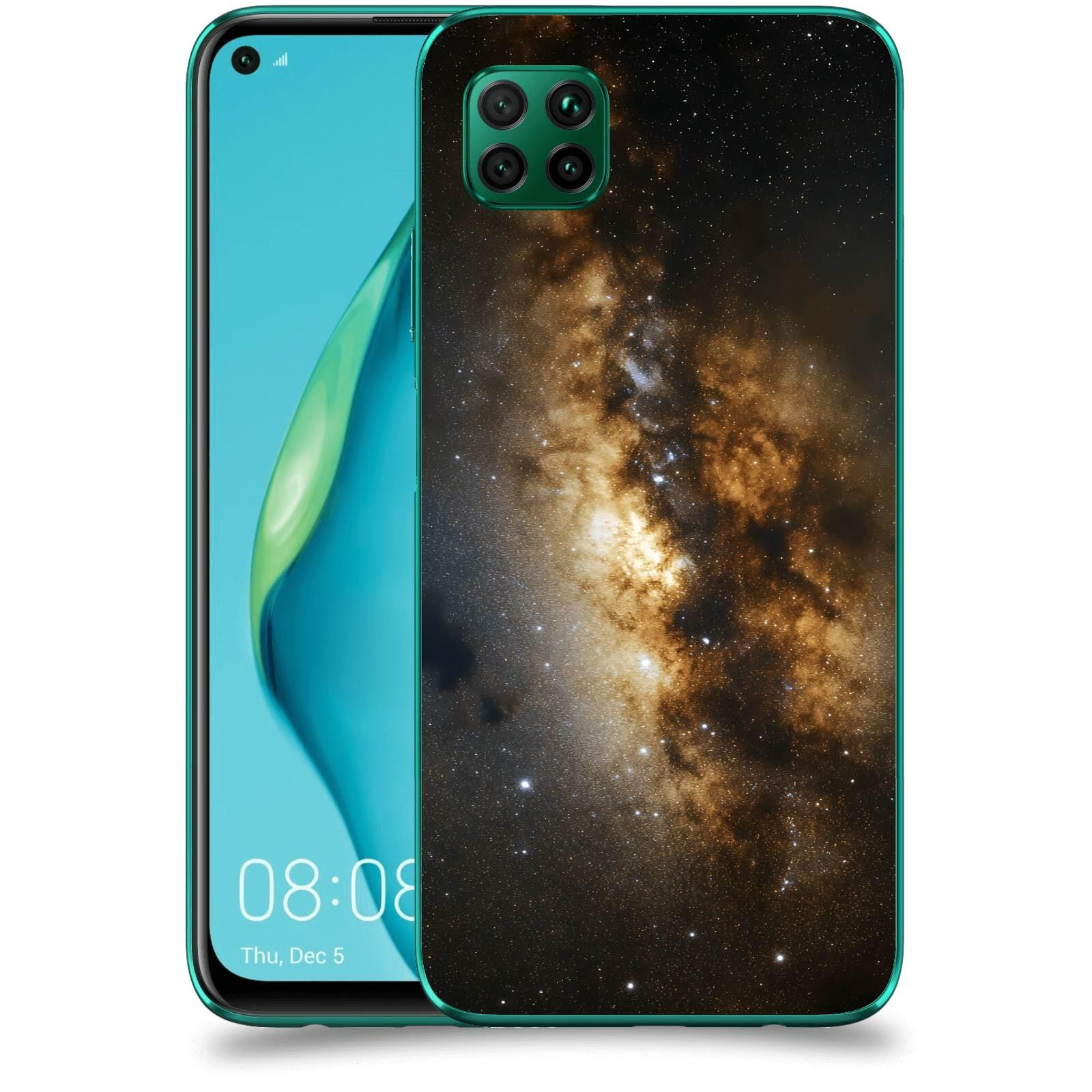 ACOVER Kryt na mobil Huawei P40 Lite - Kosmický oheň