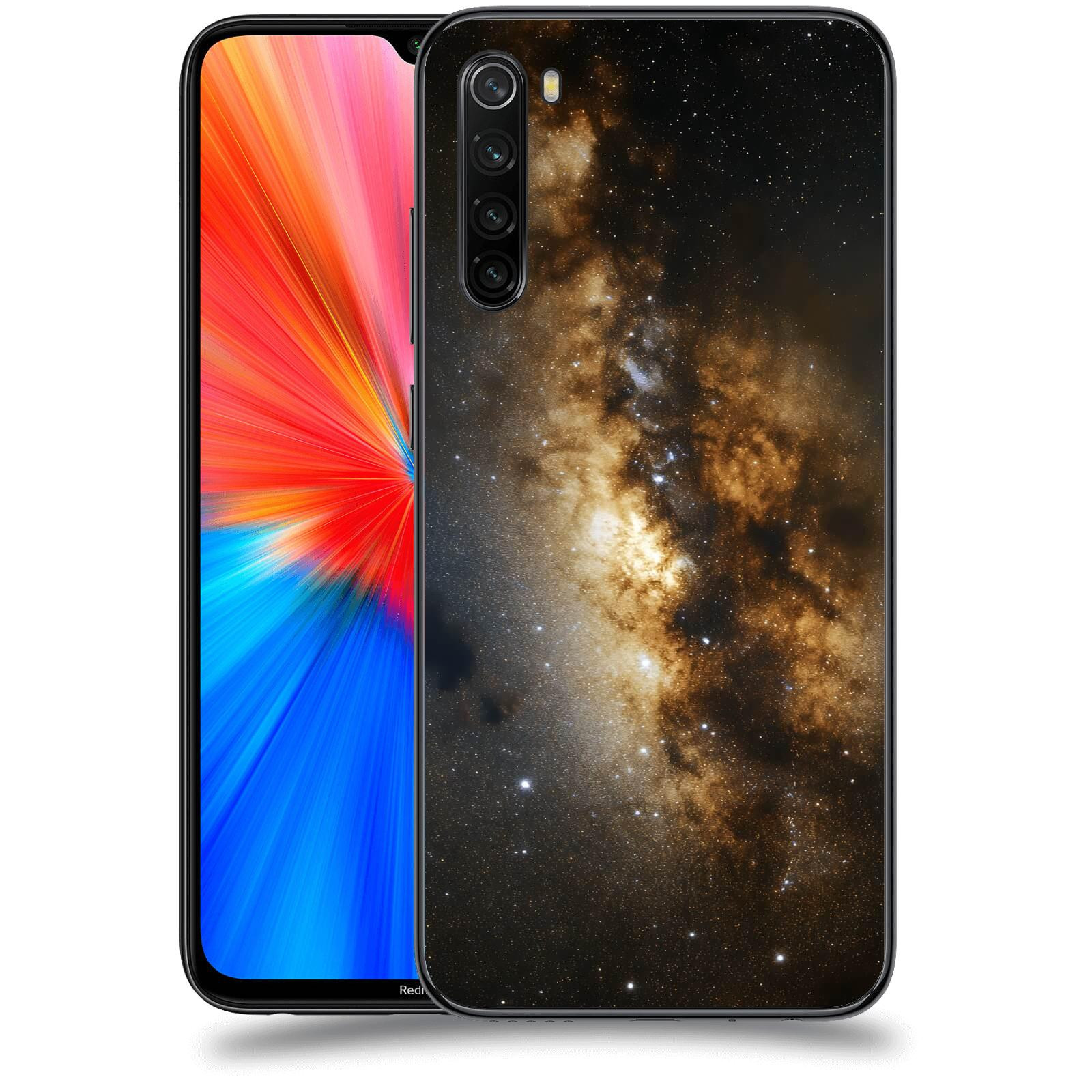 ACOVER Kryt na mobil Xiaomi Redmi Note 8 - Kosmický oheň
