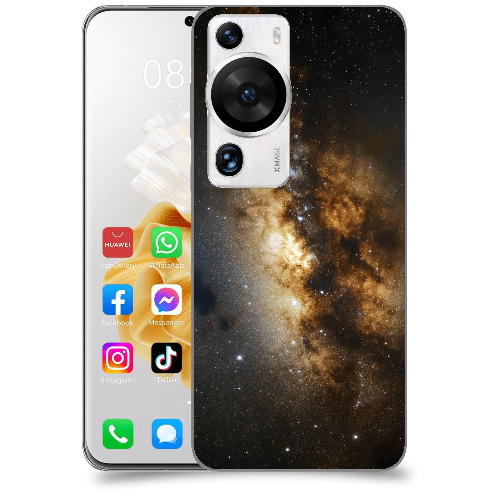 ACOVER Kryt na mobil Huawei P60 Pro - Kosmický oheň