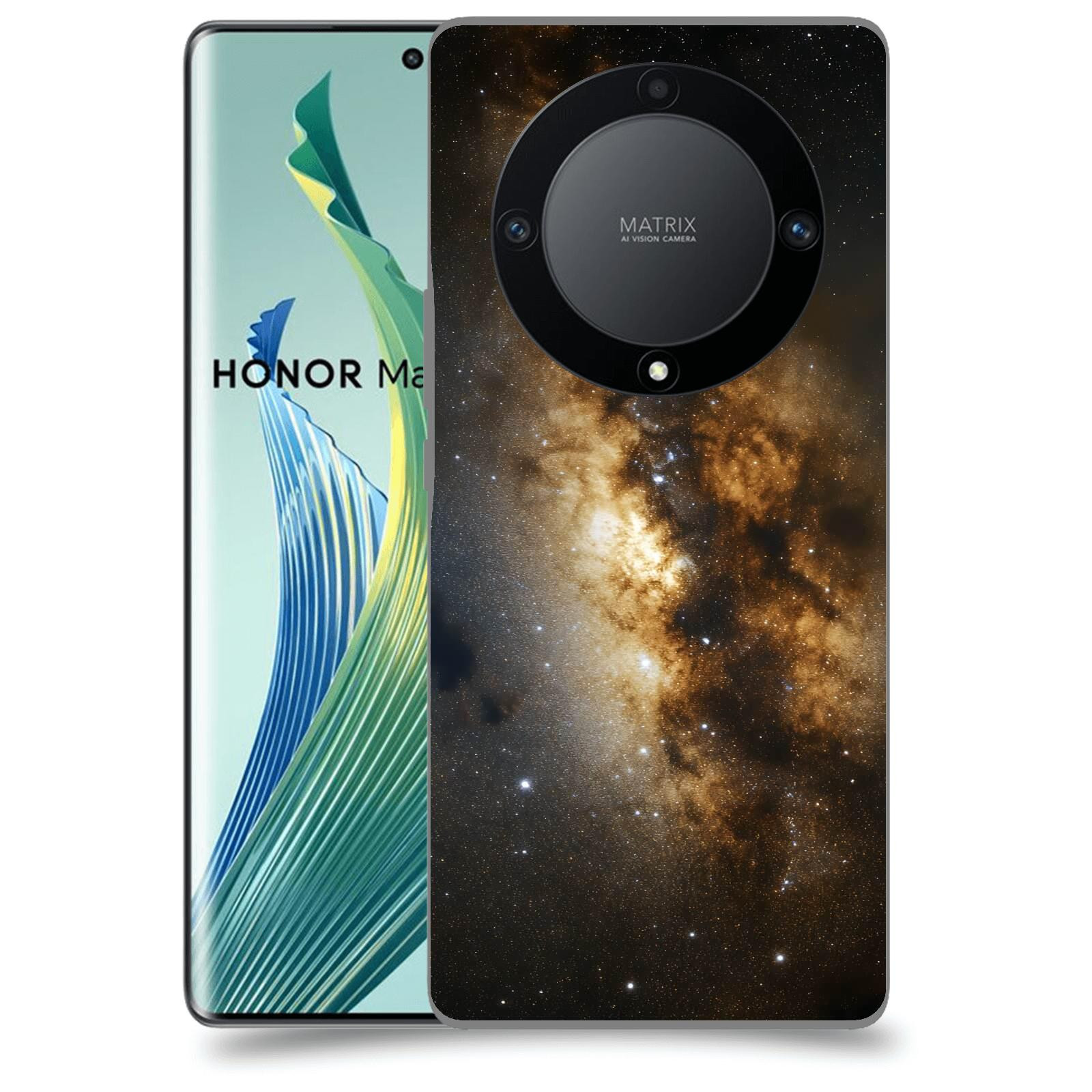 ACOVER Kryt na mobil Honor 90 Lite - Kosmický oheň