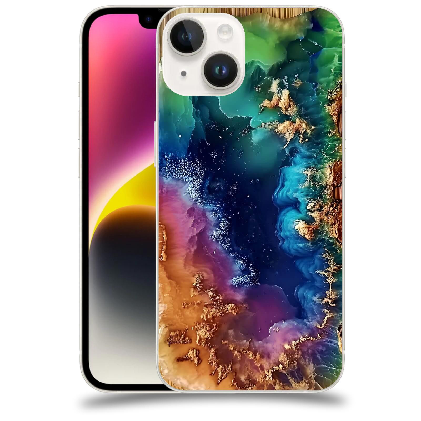 ACOVER Kryt na mobil Apple iPhone 14 - Krystalická energie