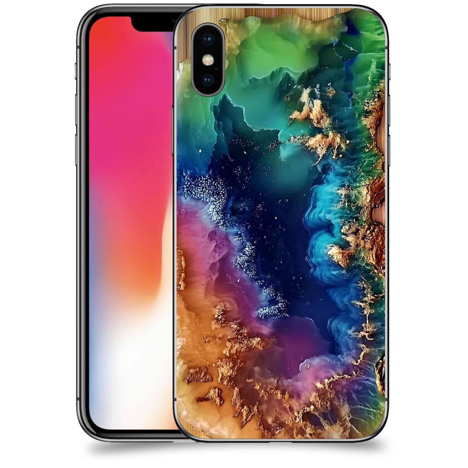 ACOVER Kryt na mobil Apple iPhone X/XS - Krystalická energie
