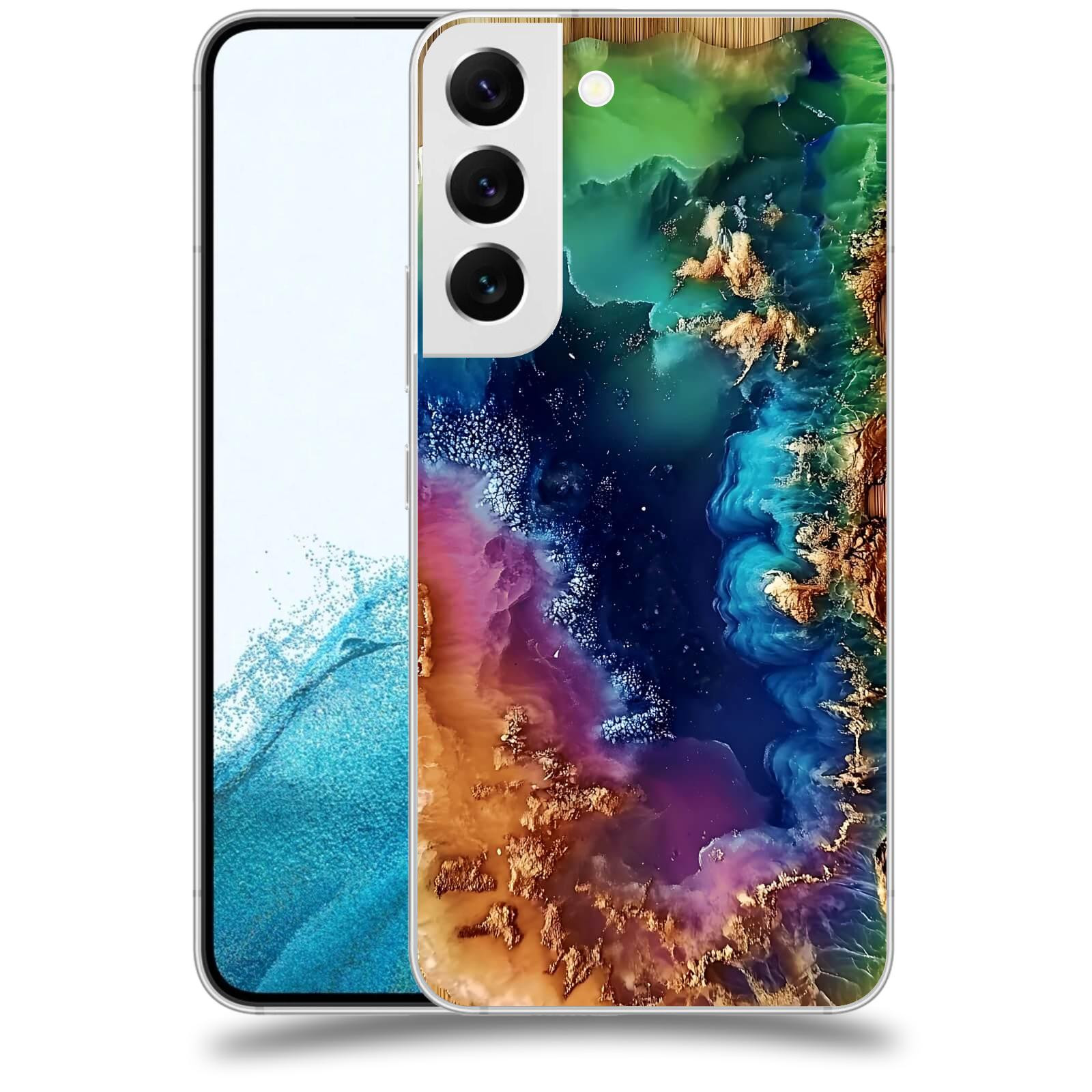 ACOVER Kryt na mobil Samsung Galaxy S22 5G - Krystalická energie