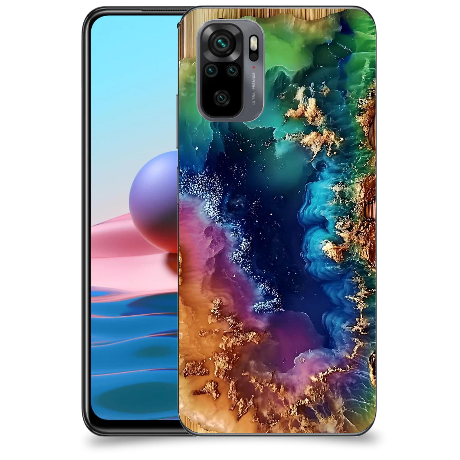 ACOVER Kryt na mobil Xiaomi Redmi Note 10 - Krystalická energie