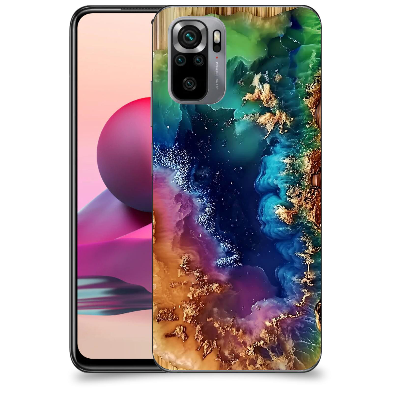 ACOVER Kryt na mobil Xiaomi Redmi Note 10S - Krystalická energie