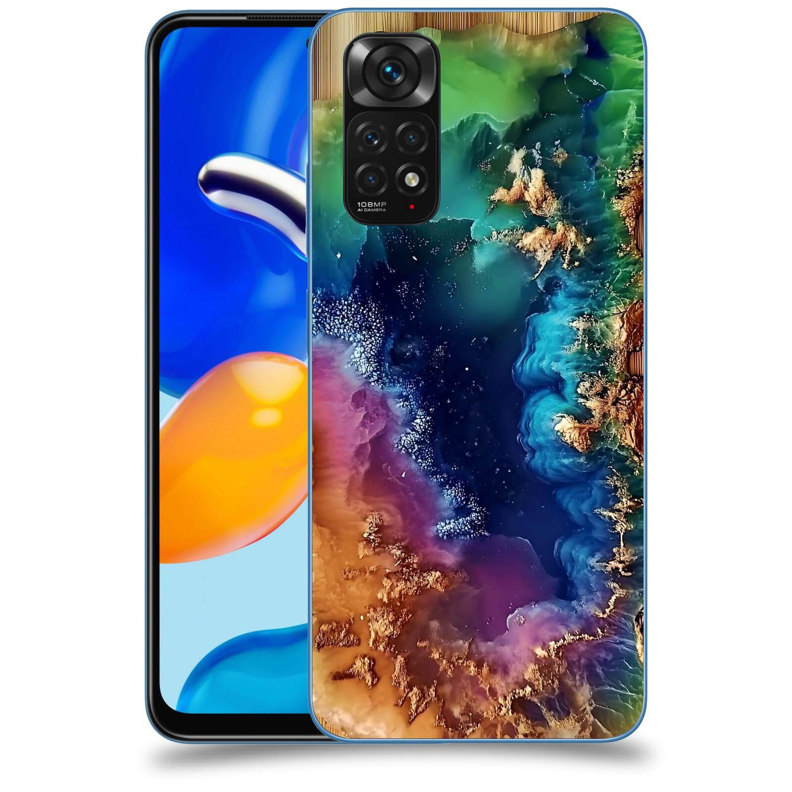 ACOVER Kryt na mobil Xiaomi Redmi Note 11S - Krystalická energie