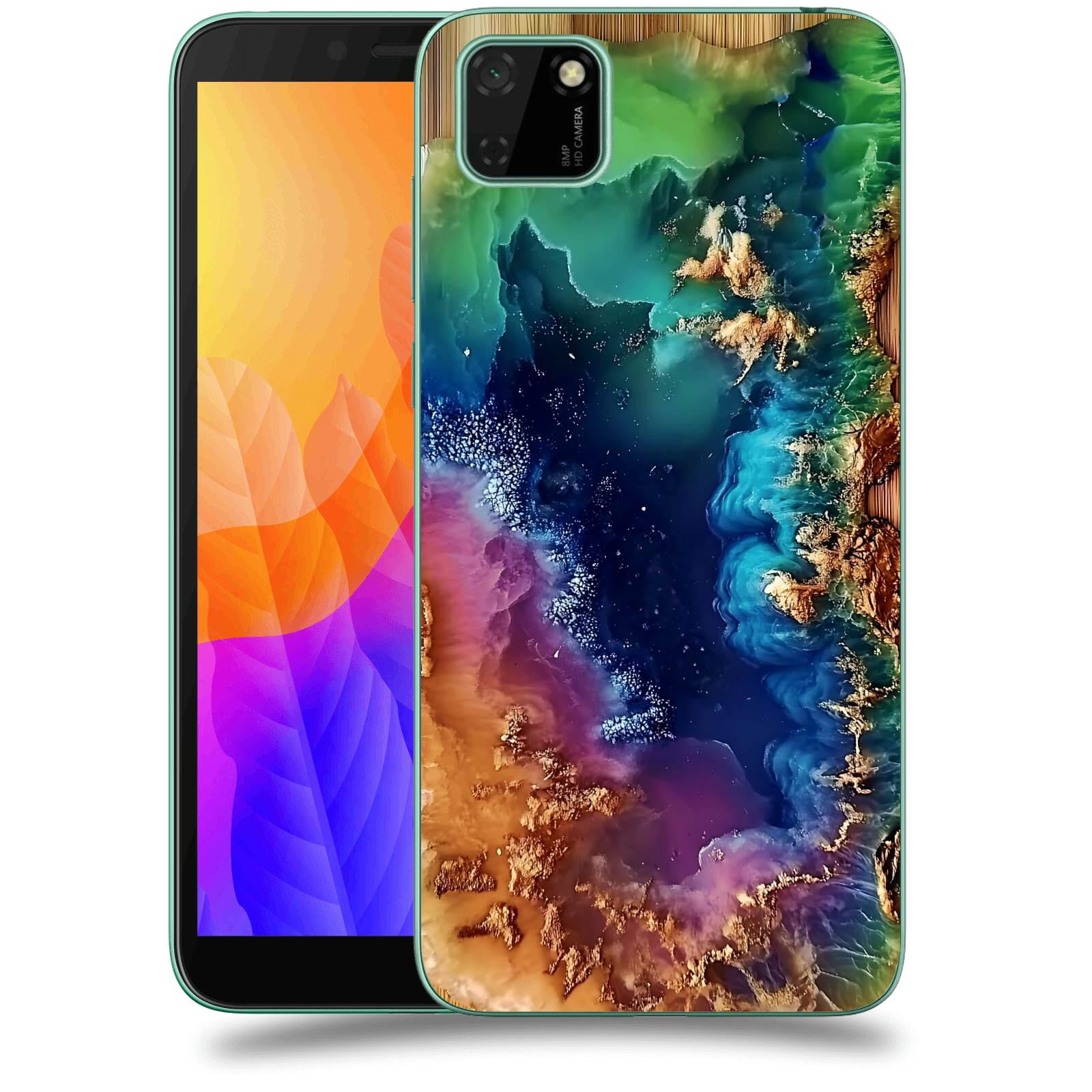 ACOVER Kryt na mobil Huawei Y5P - Krystalická energie