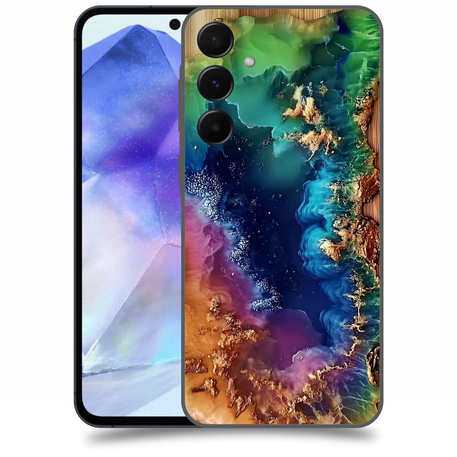 ACOVER Kryt na mobil Samsung Galaxy A55 5G - Krystalická energie