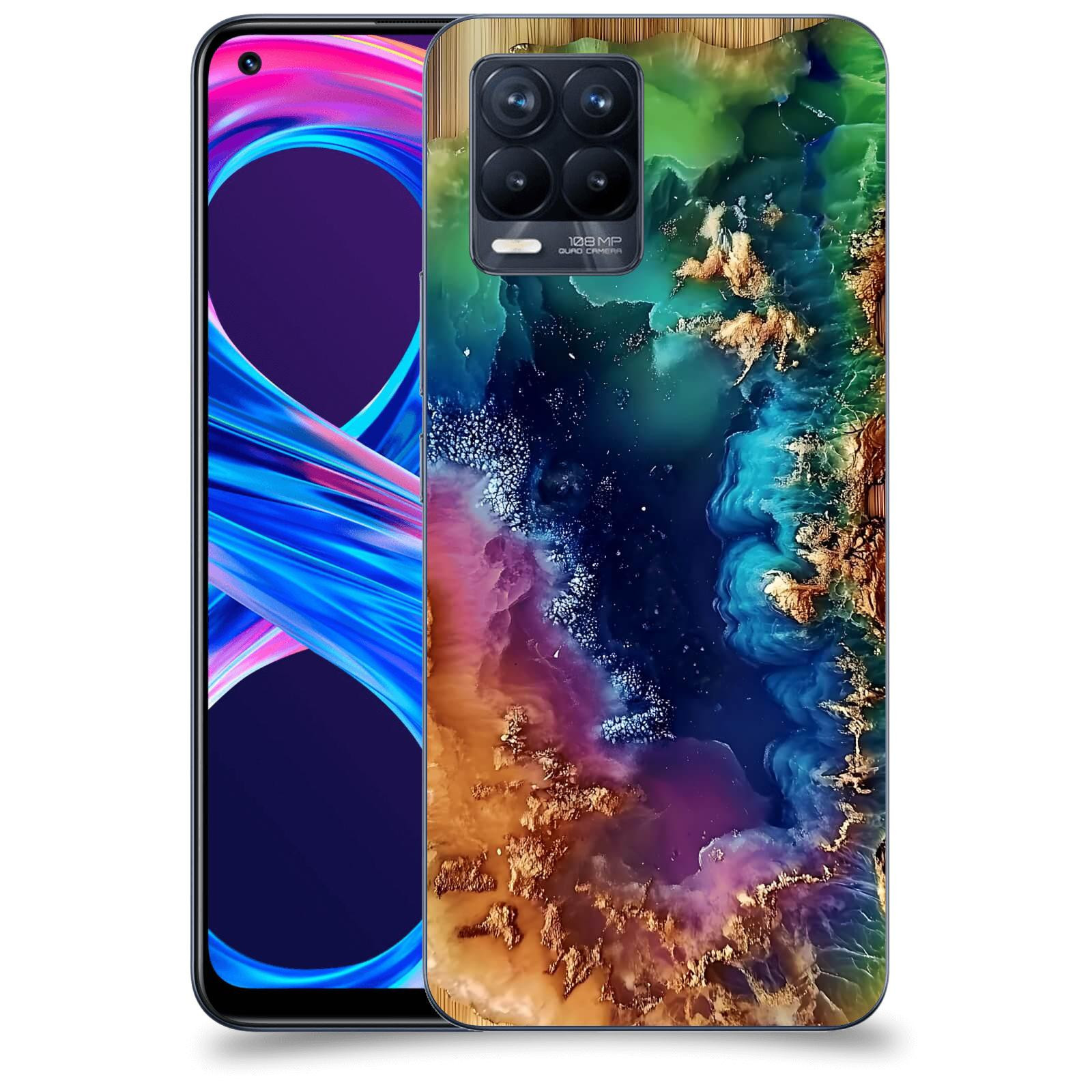 ACOVER Kryt na mobil Realme 8 Pro - Krystalická energie