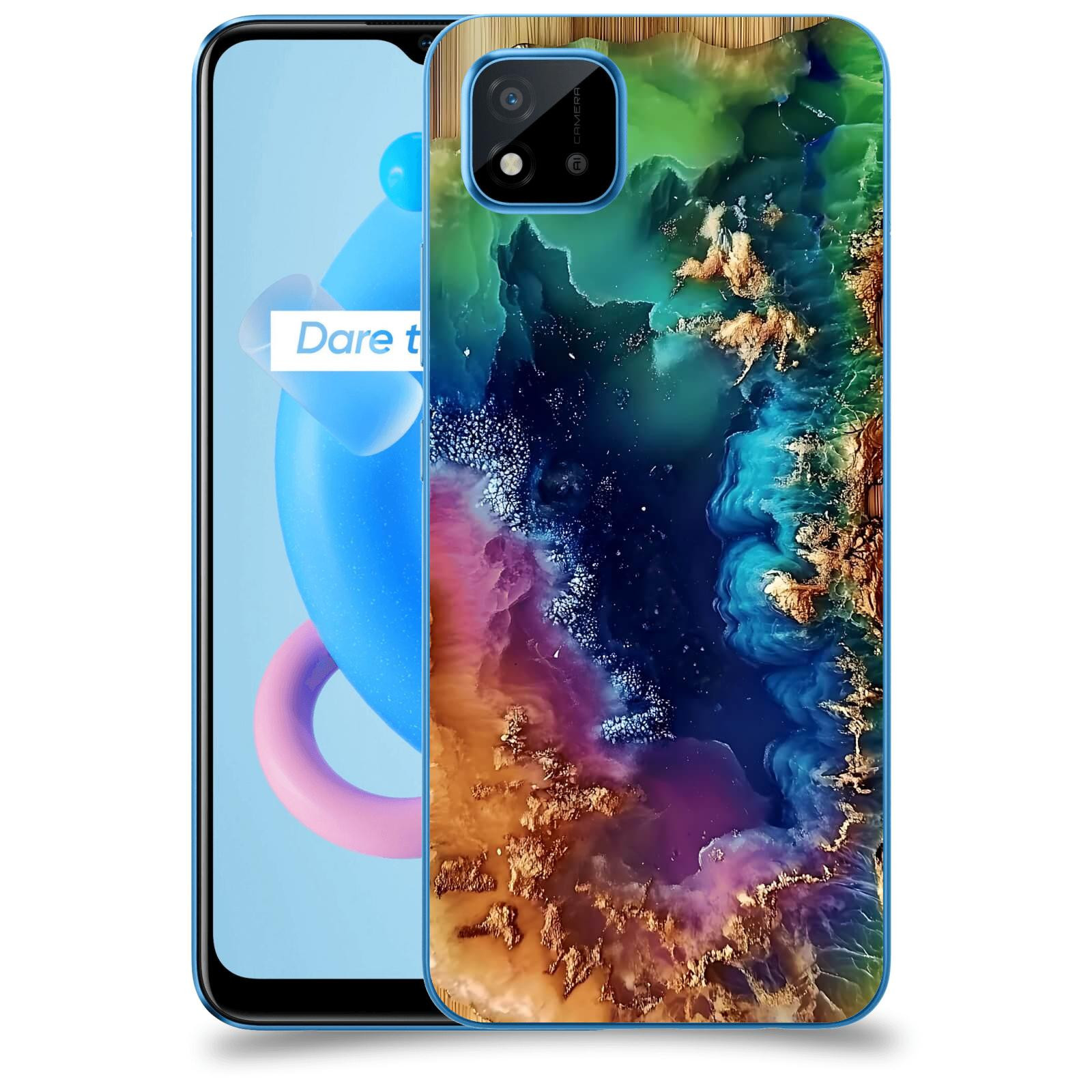 ACOVER Kryt na mobil Realme C11 (2021) - Krystalická energie