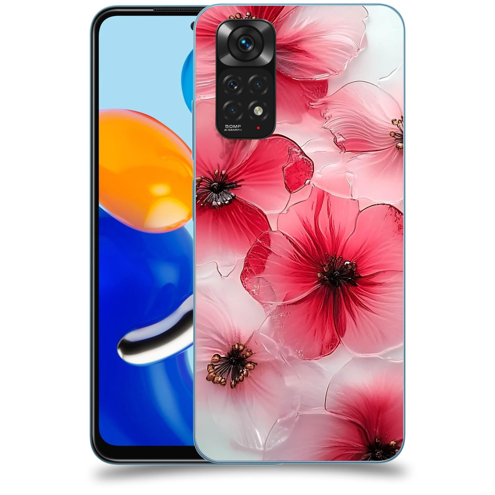 ACOVER Kryt na mobil Xiaomi Redmi Note 11 - Křehká elegance