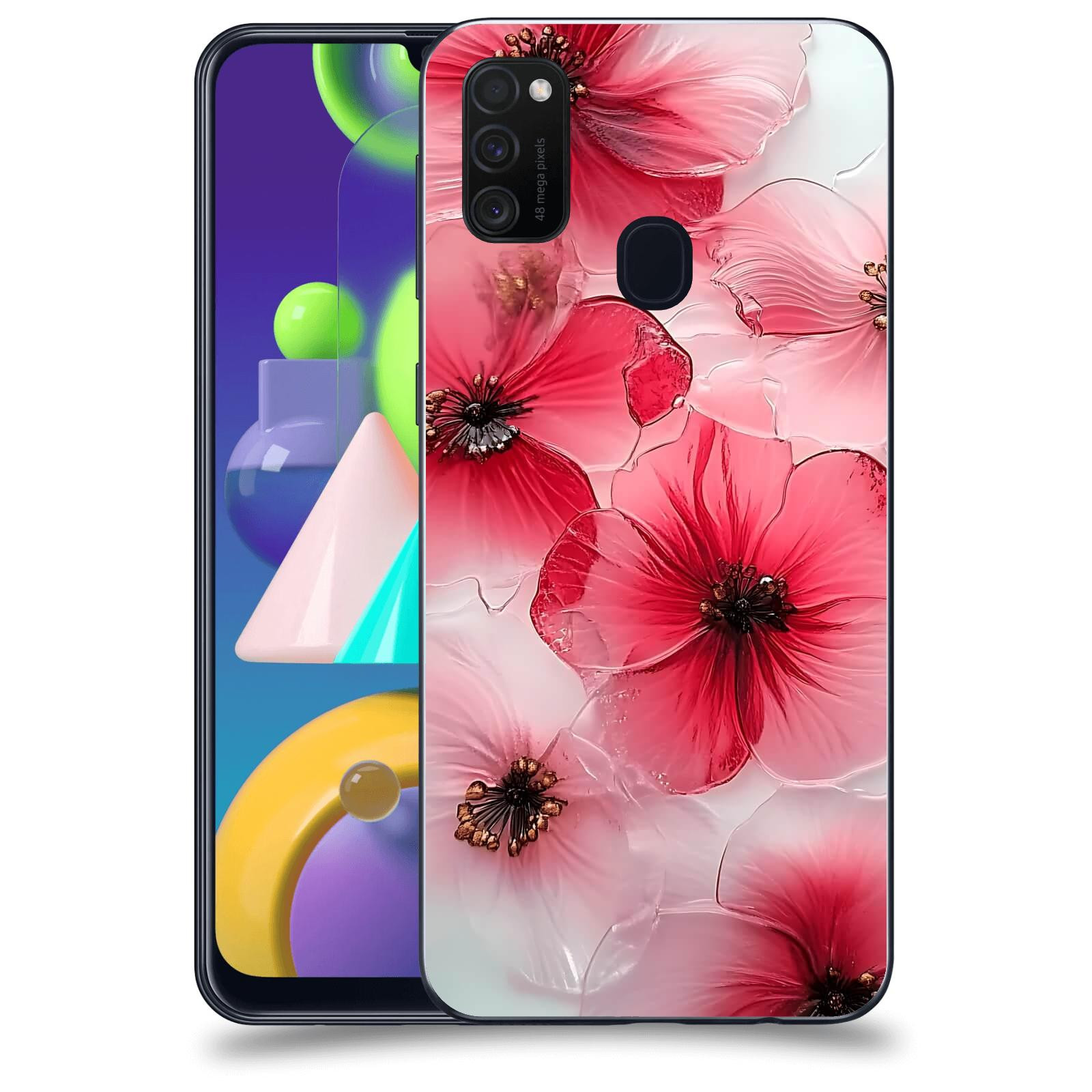 ACOVER Kryt na mobil Samsung Galaxy M21 M215F - Křehká elegance