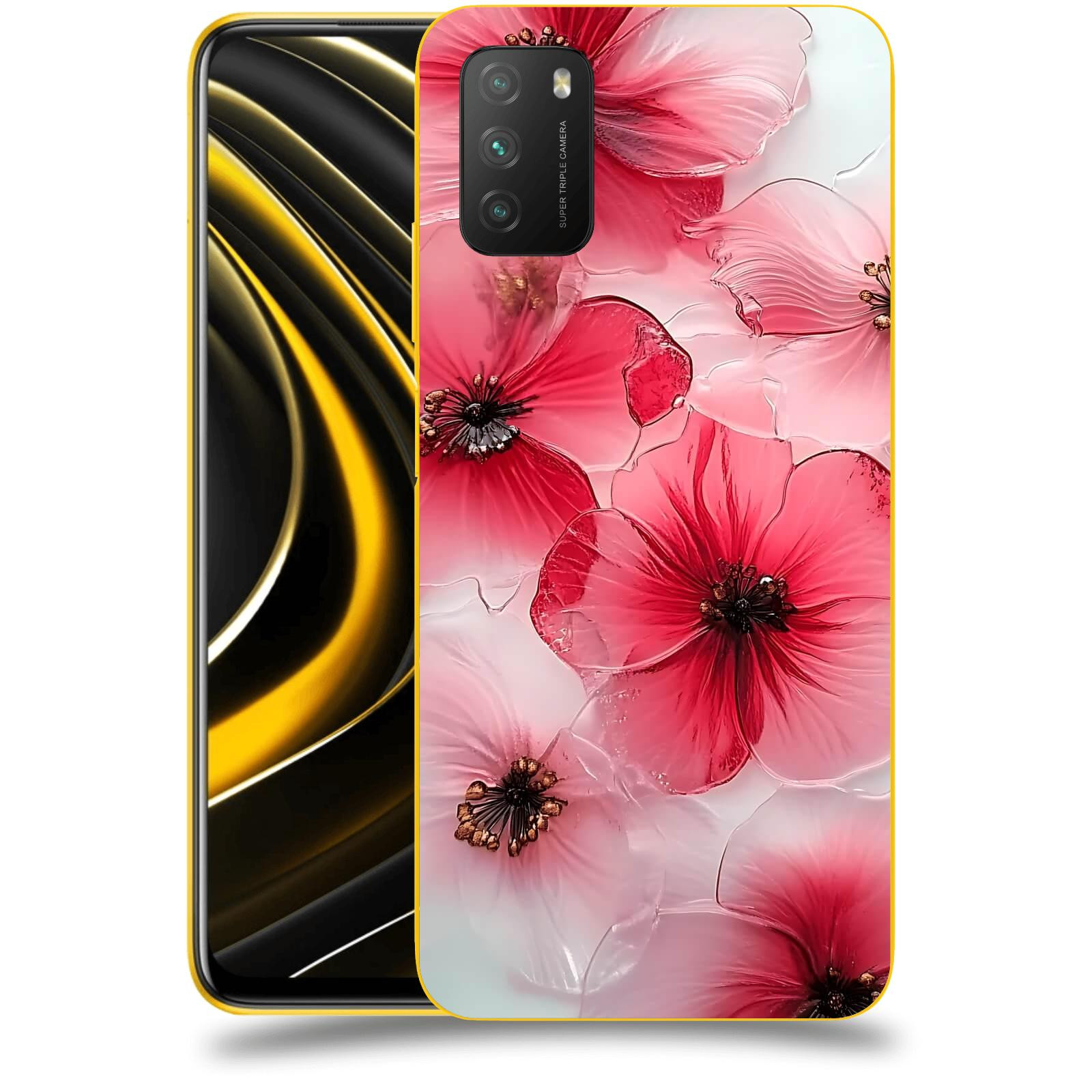 ACOVER Kryt na mobil Xiaomi Poco M3 - Křehká elegance