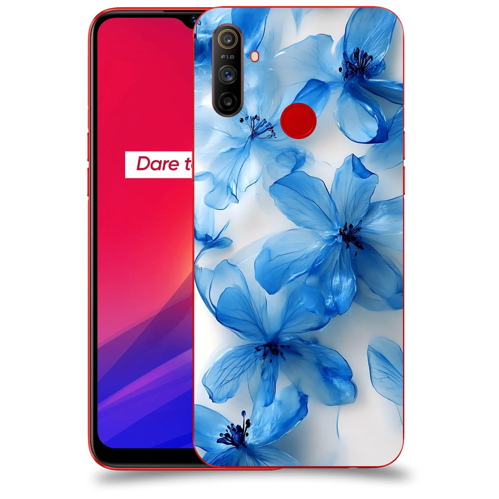 ACOVER Kryt na mobil Realme C3 - Křišťálová jemnost