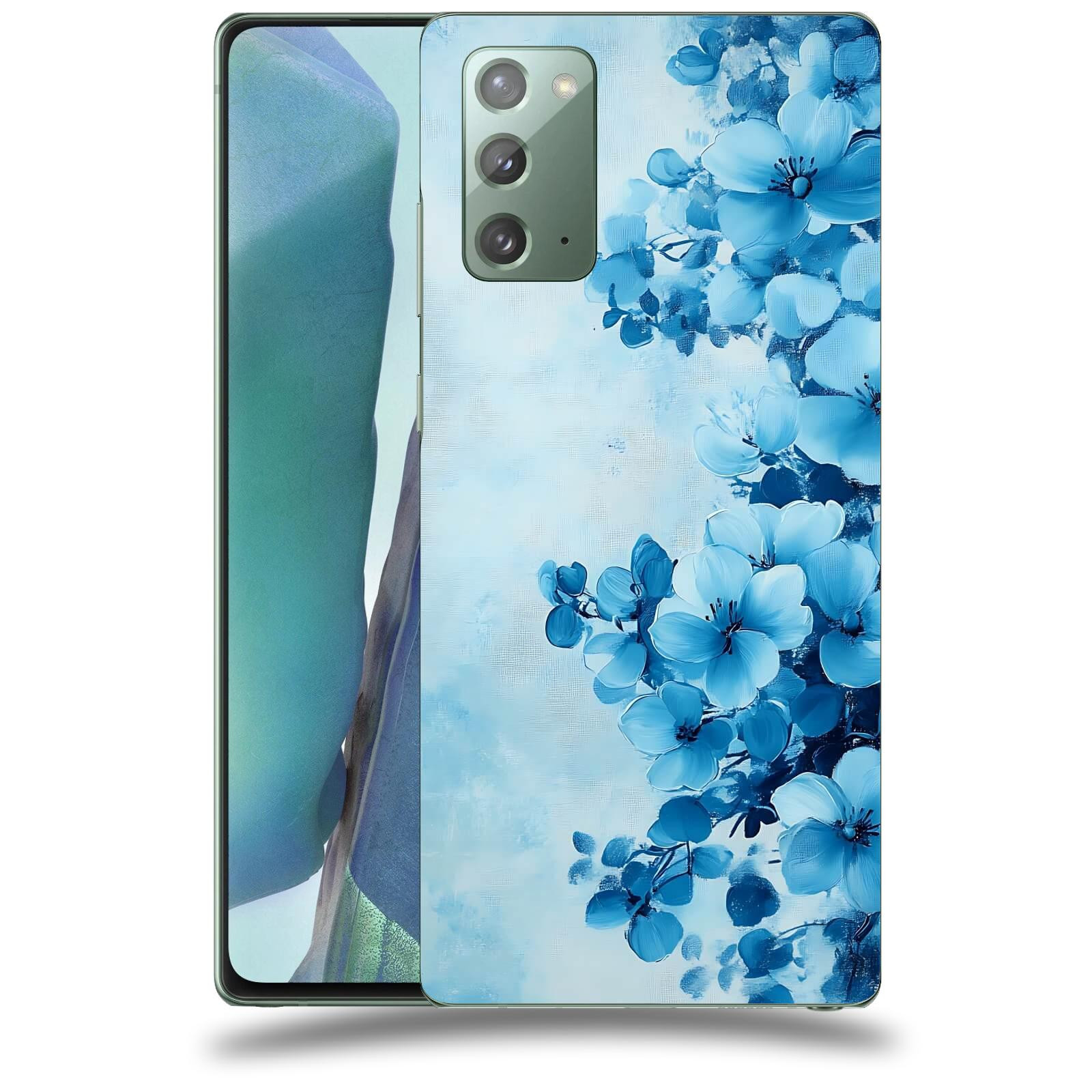 ACOVER Kryt na mobil Samsung Galaxy Note 20 - Květinová malba
