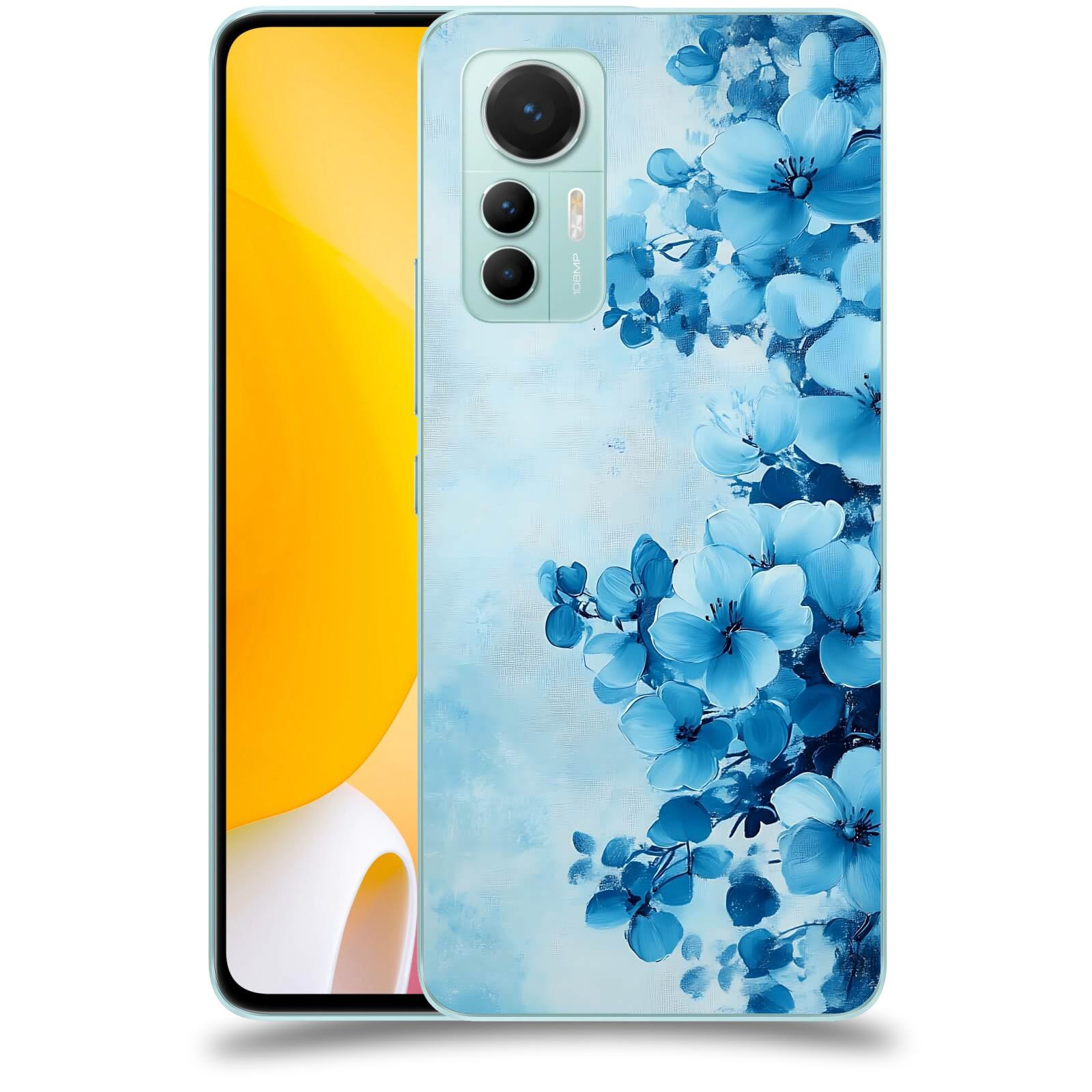 ACOVER Kryt na mobil Xiaomi 12 Lite - Květinová malba