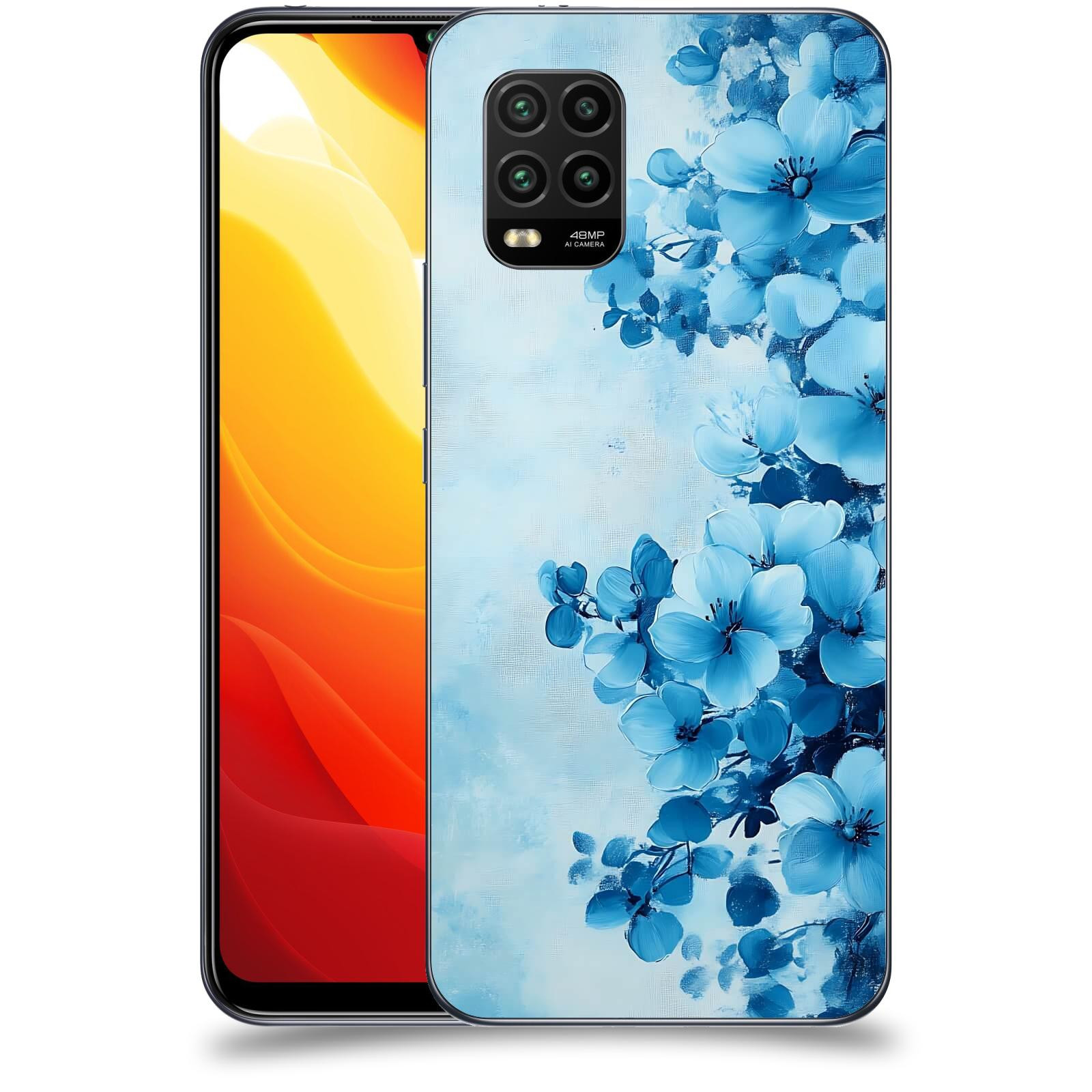 ACOVER Kryt na mobil Xiaomi Mi 10 Lite - Květinová malba