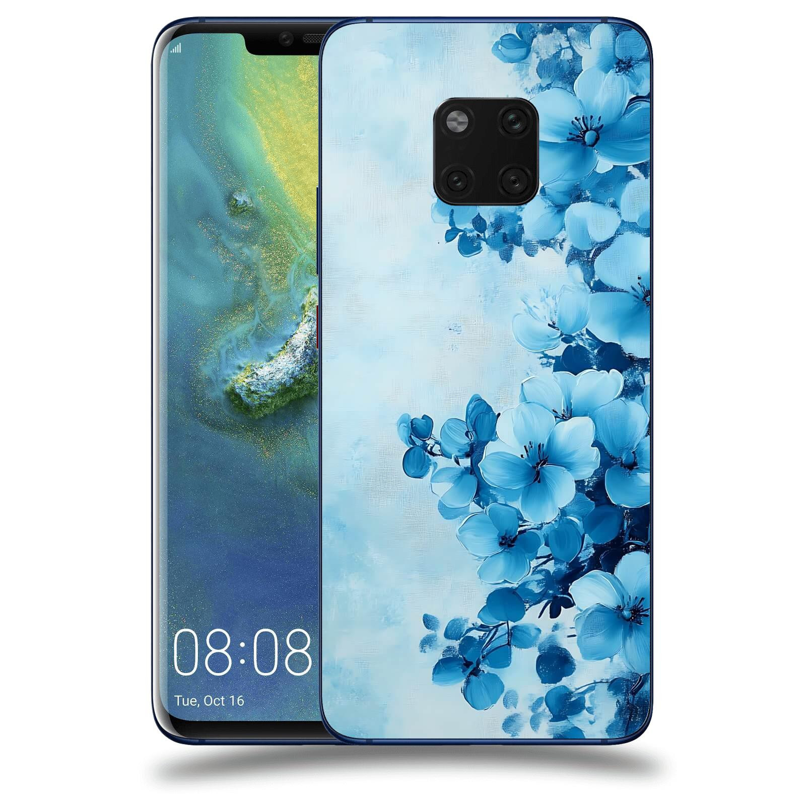 ACOVER Kryt na mobil Huawei Mate 20 Pro - Květinová malba