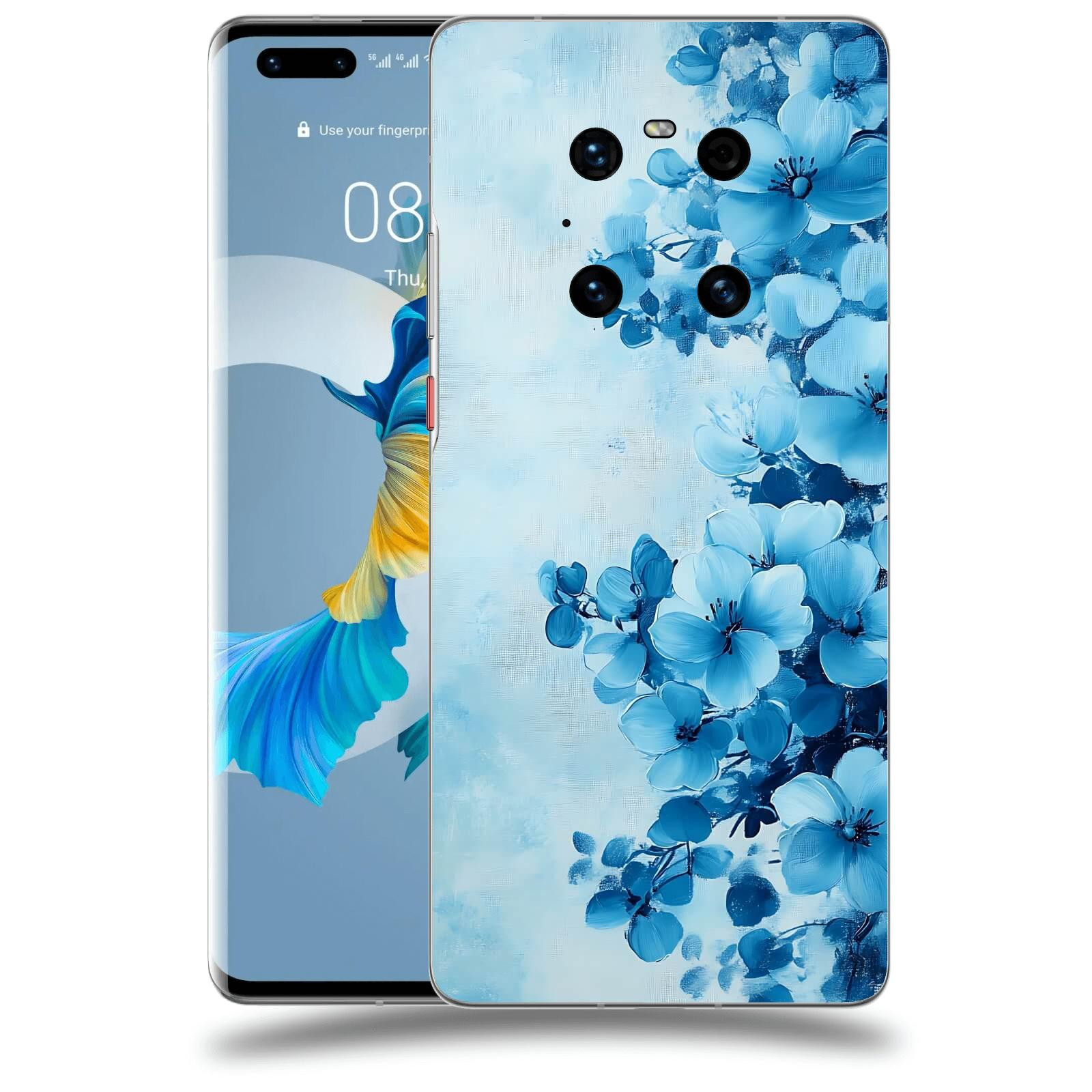 ACOVER Kryt na mobil Huawei Mate 40 Pro - Květinová malba