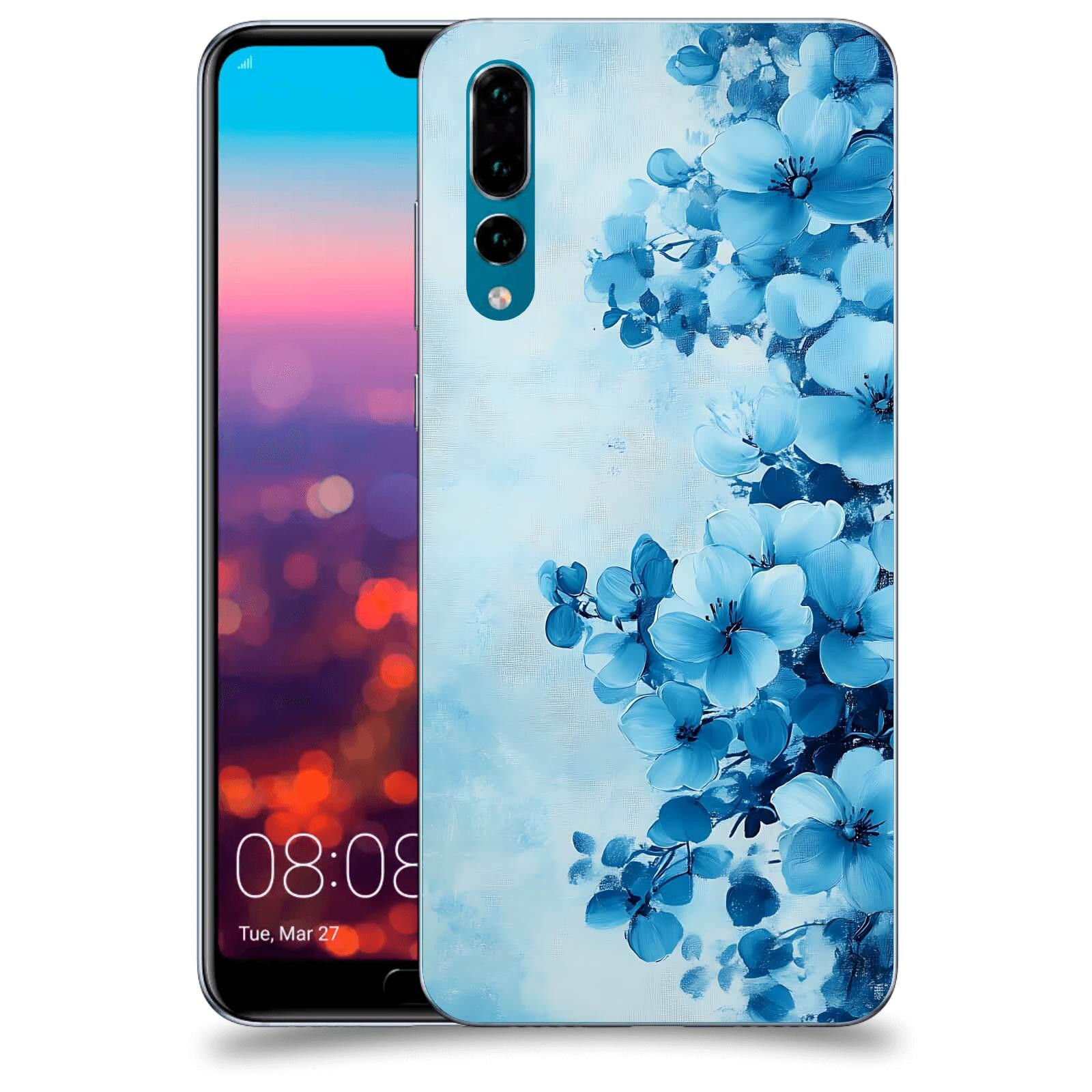 ACOVER Kryt na mobil Huawei P20 Pro - Květinová malba