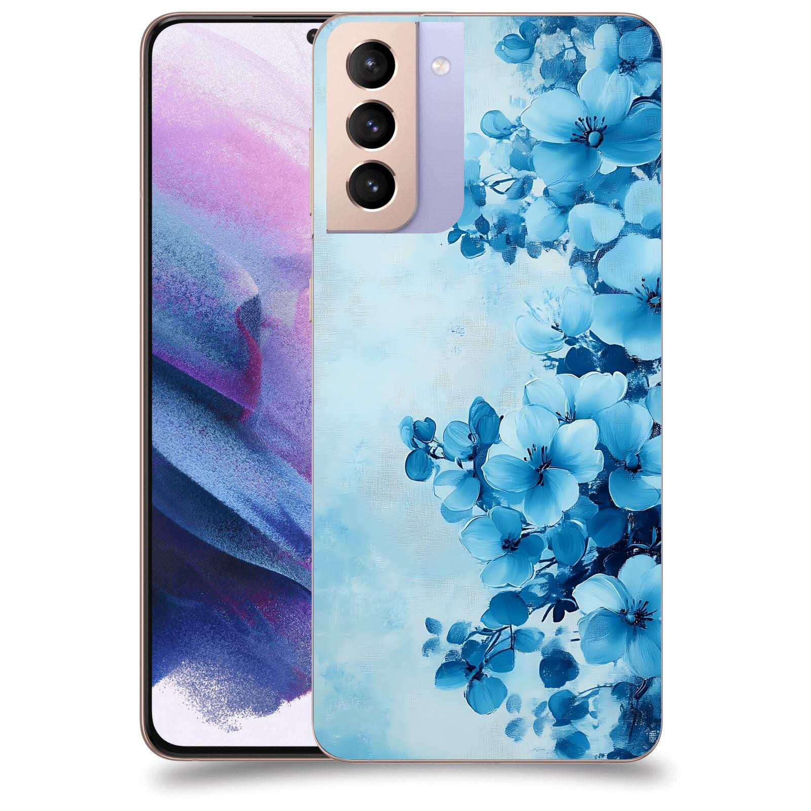 ACOVER Kryt na mobil Samsung Galaxy S21+ G996F - Květinová malba