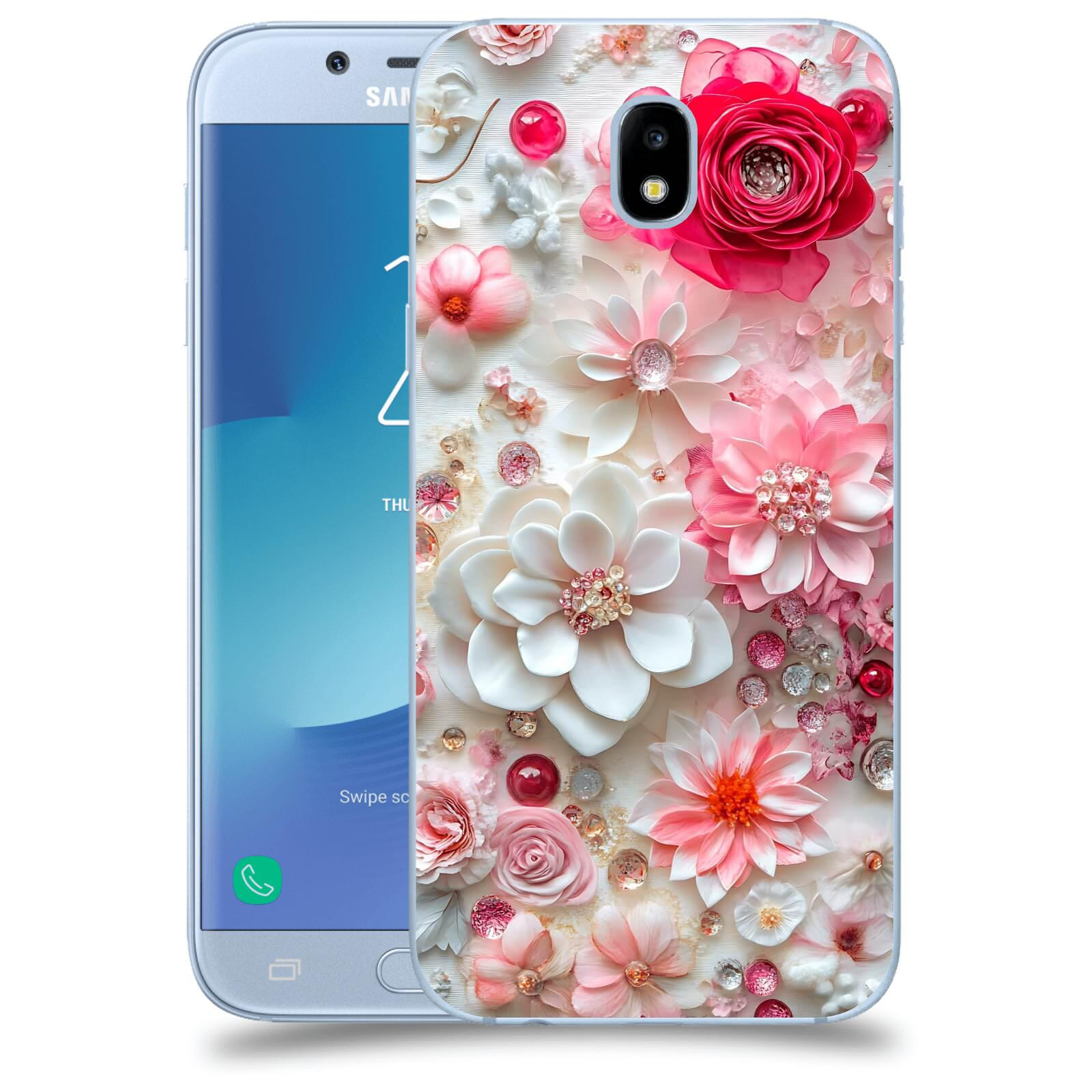 ACOVER Kryt na mobil Samsung Galaxy J5 2017 J530F - Květinový luxus