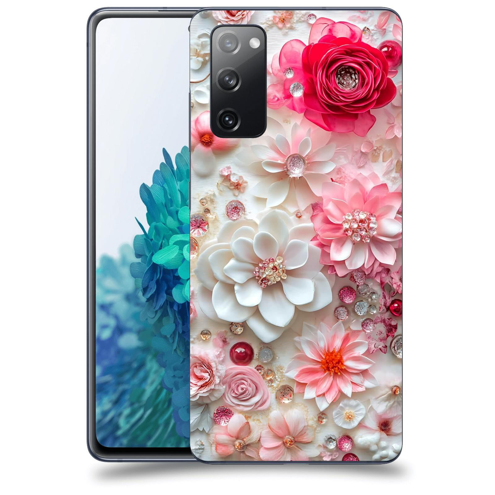 ACOVER Kryt na mobil Samsung Galaxy S20 FE - Květinový luxus